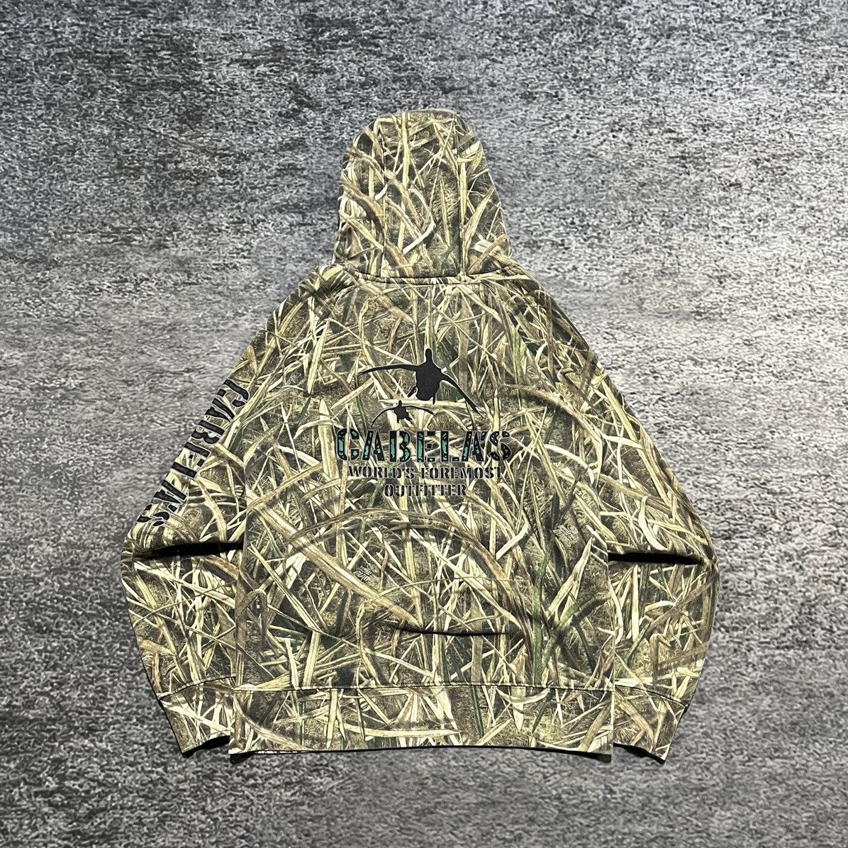 Cabelas VINTAGE Y2K CABELA'S CAMO OUTDOOR GRUNGE SKATER HOODIE SMALL Size US S / EU 44-46 / 1 - 2 Thumbnail