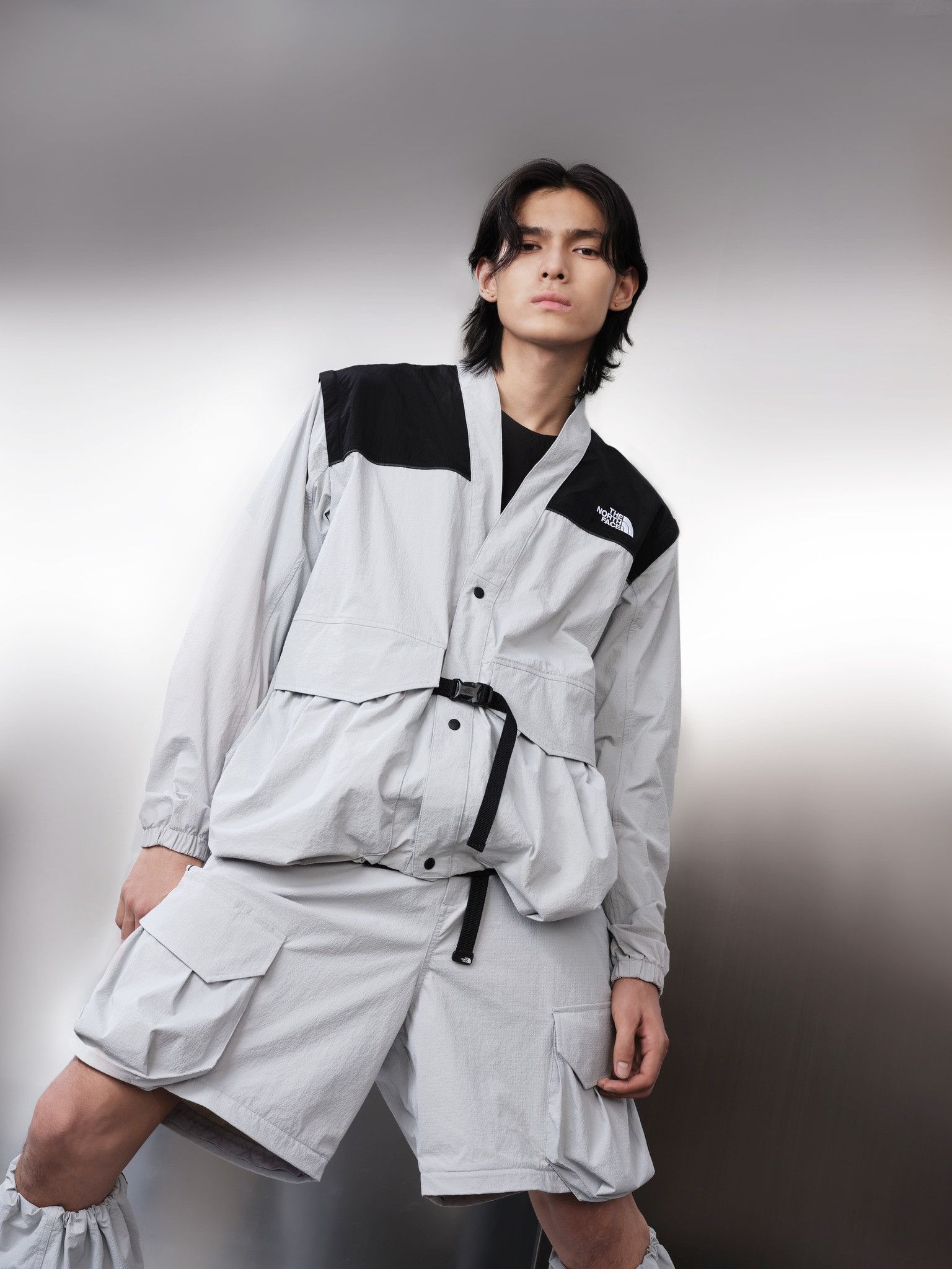 Kazuki Kuraishi × The North Face Urban Exploration KAZUKI CONVERTIBLE LS KIMONO SHIRT Size US M / EU 48-50 / 2 - 2 Thumbnail