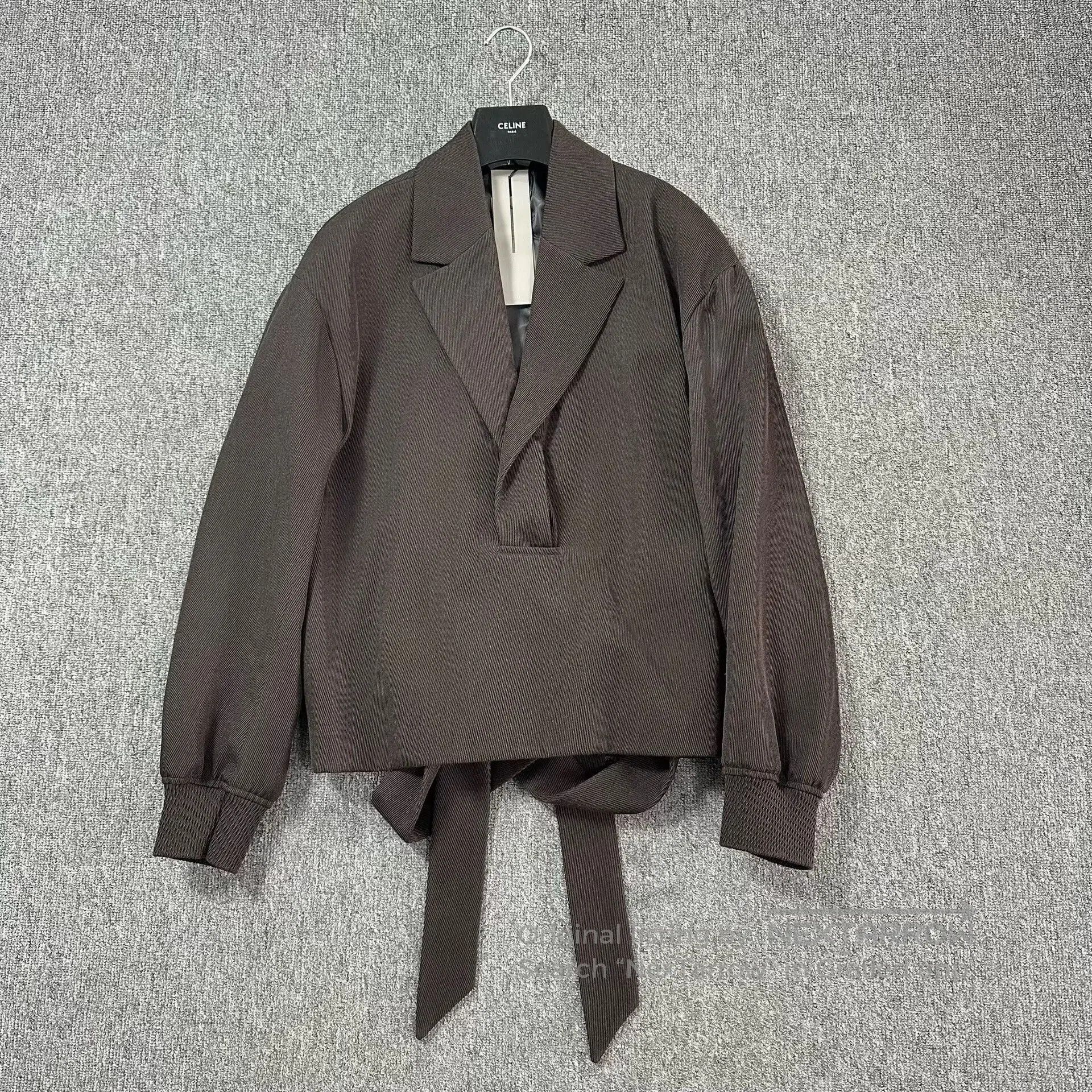 Dior Dior Man Mocha Brown Wool Pullover Jacket. Size US L / EU 52-54 / 3 - 1 Thumbnail