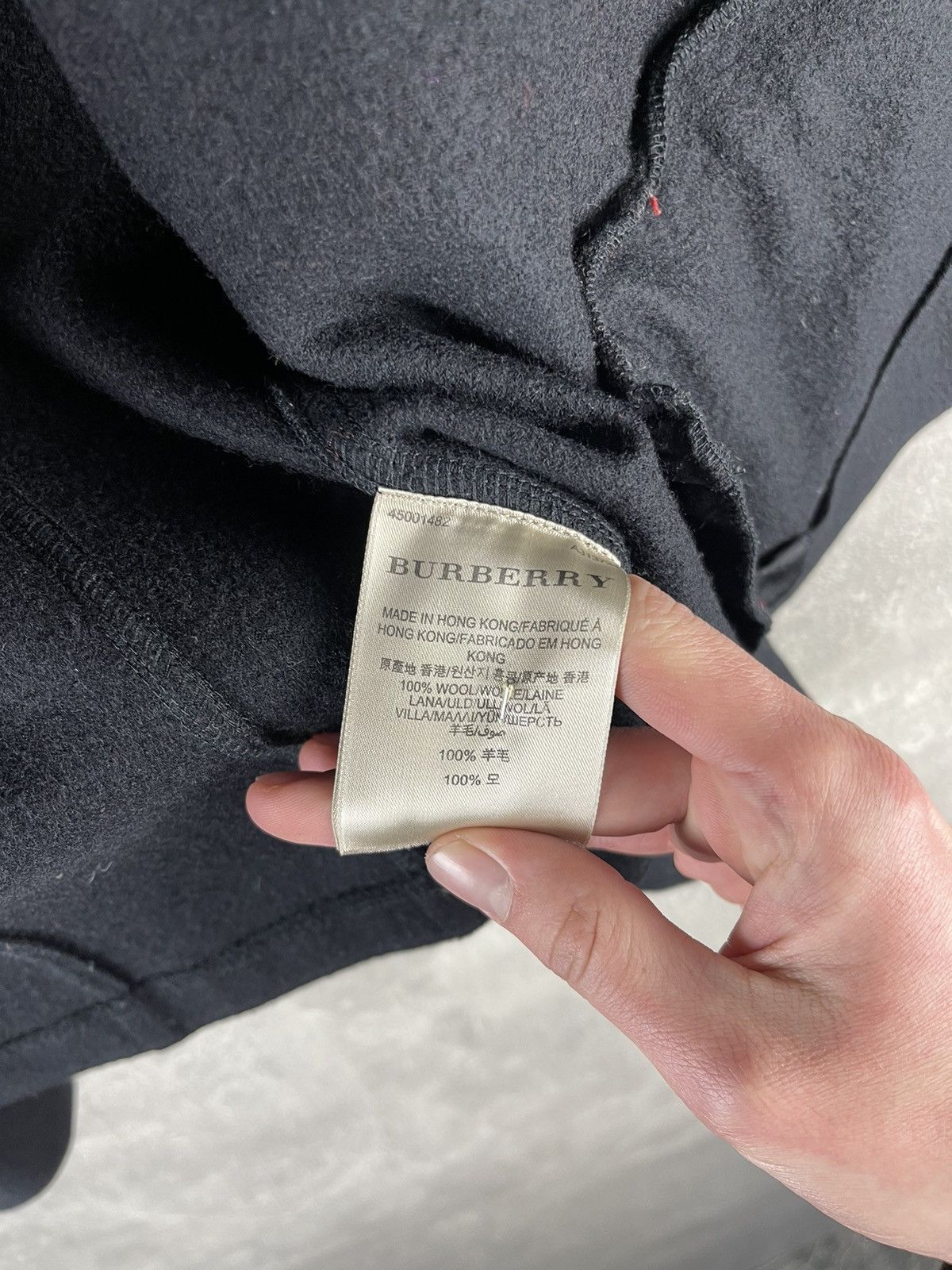 Burberry Burberry Brit Wool Tailored Blazer Jacket Black Size M Size M / US 6-8 / IT 42-44 - 12 Thumbnail
