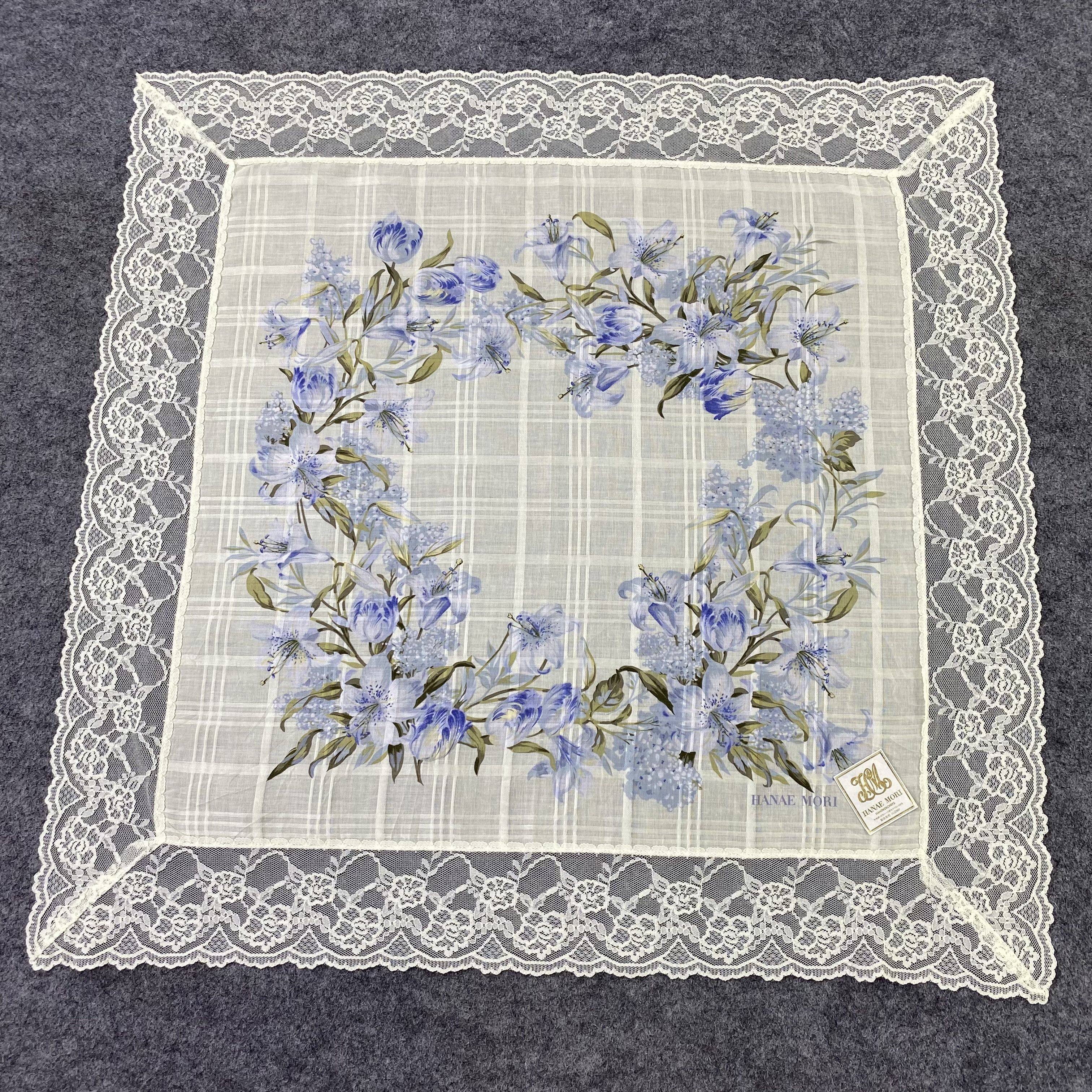 Hanae Mori Hanae Mori Handkerchief / Bandana / Neckerchief-B838 Size ONE SIZE - 3 Thumbnail