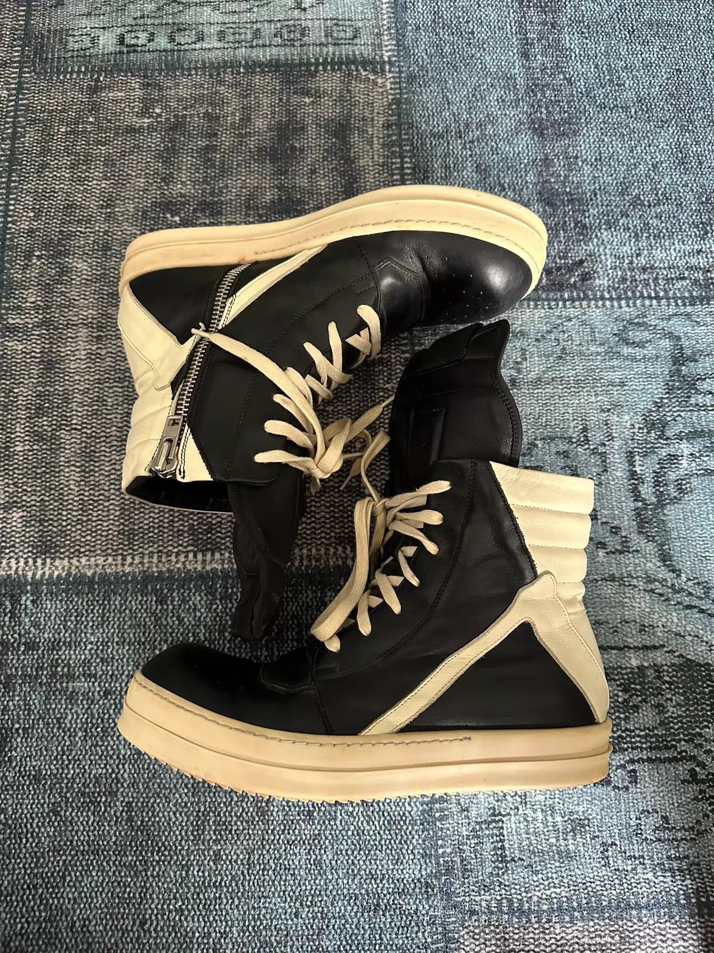 Rick Owens Rick Owens Inverted Triangle 40.5 (Mainline) Size US 7.5 / EU 40-41 - 1 Thumbnail