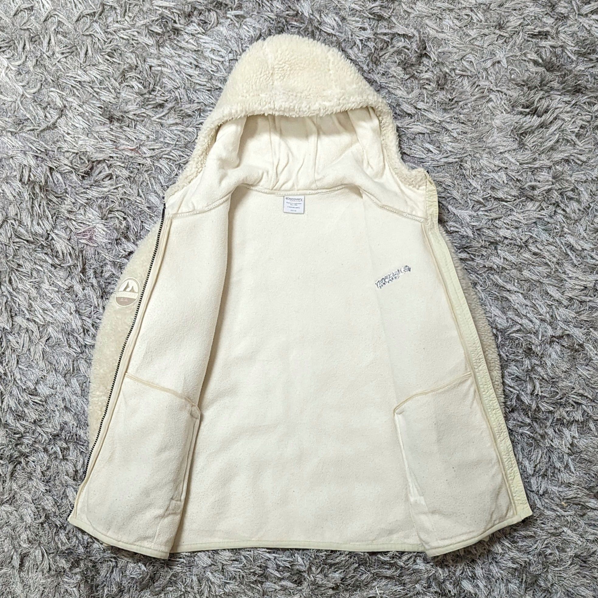 DISCOVERED Discovery Expedition Sherpa Fleece Jacket Zipper Up Coat Size US M / EU 48-50 / 2 - 3 Thumbnail