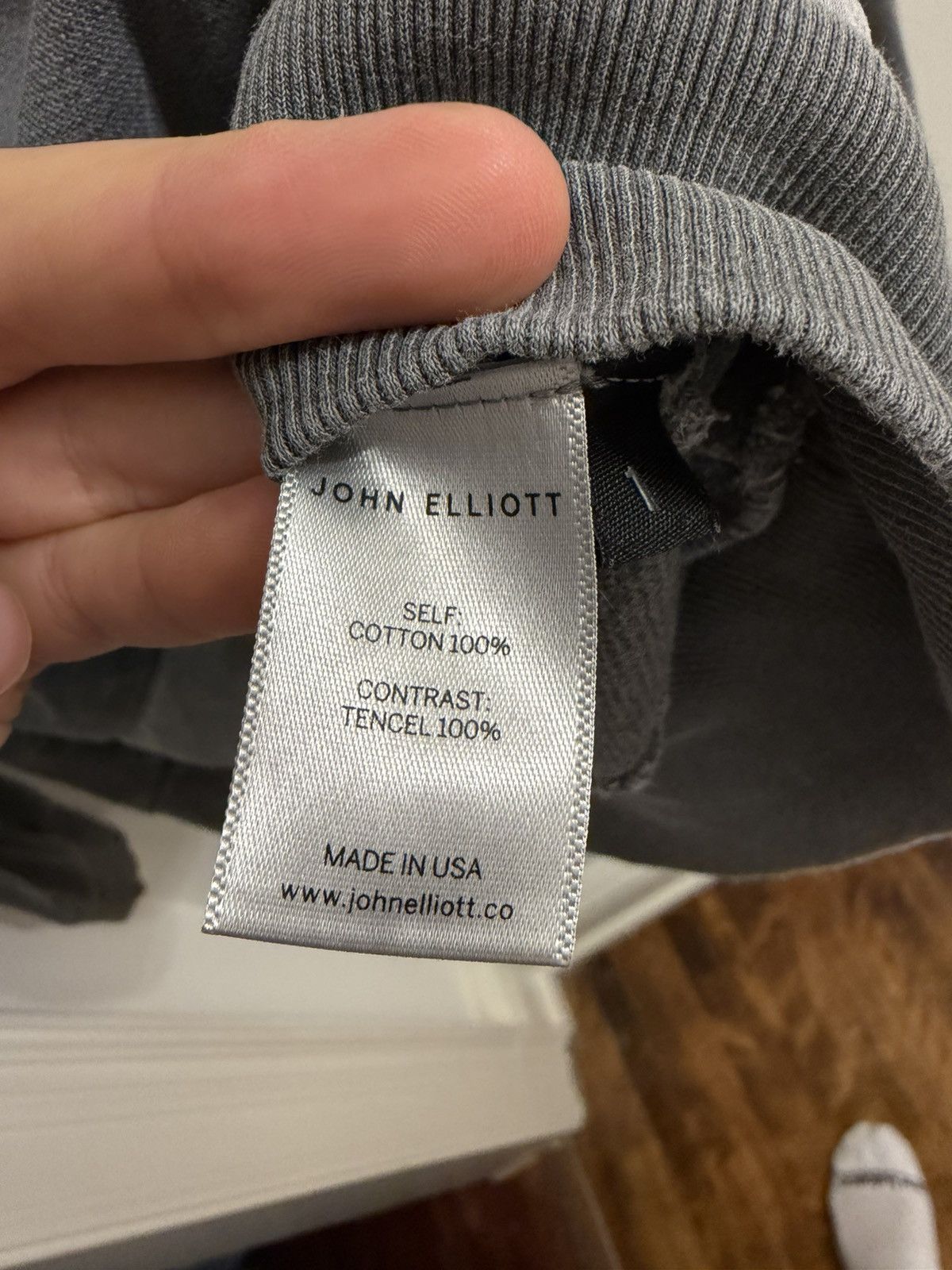 John Elliott Season 7 Charcoal/ Slate Hoodie Size US M / EU 48-50 / 2 - 4 Thumbnail
