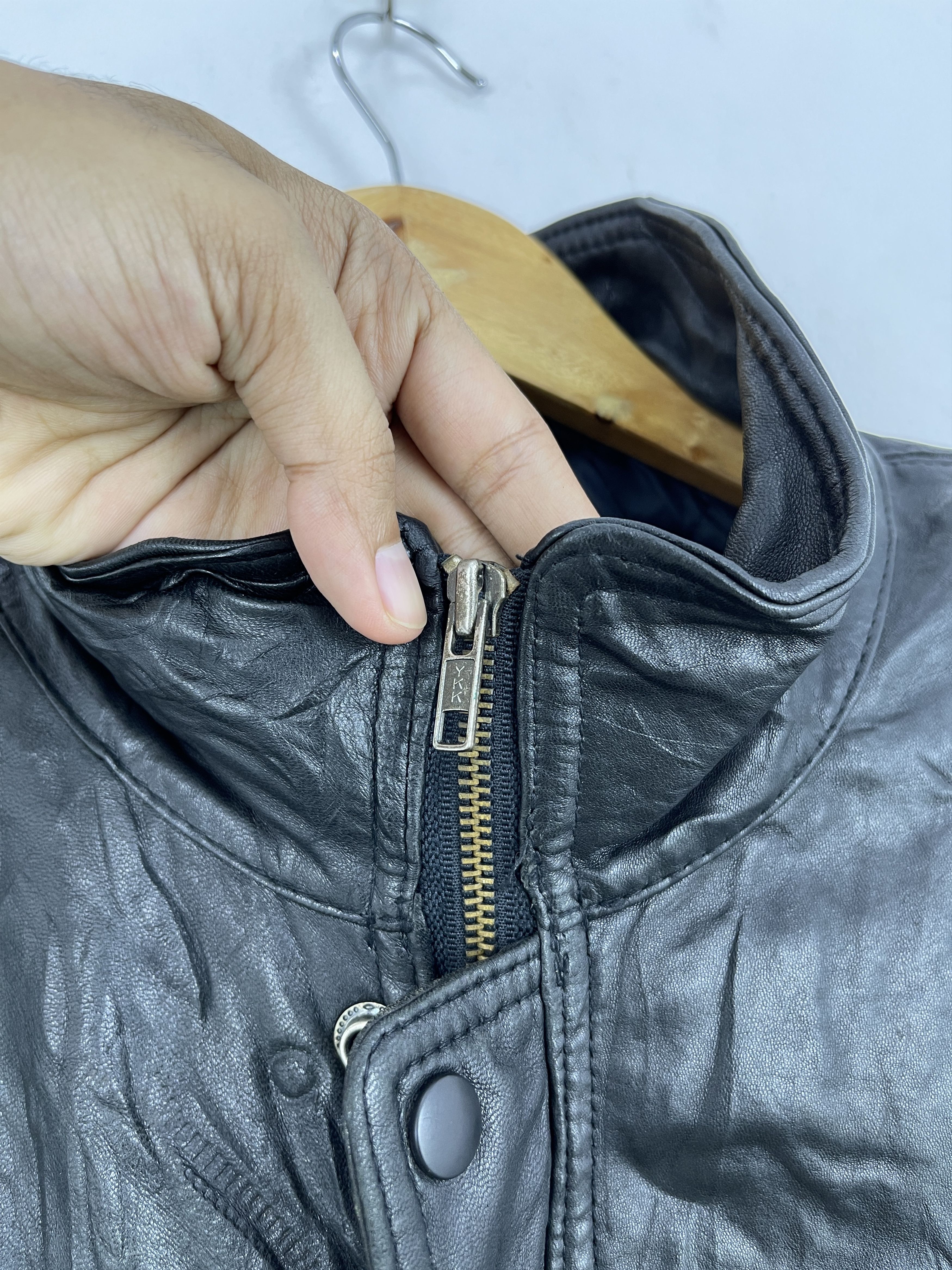 Japanese Brand Vtg Japanese Brand The Fox Collection Leather Jacket JA0083 Size US XL / EU 56 / 4 - 6 Thumbnail