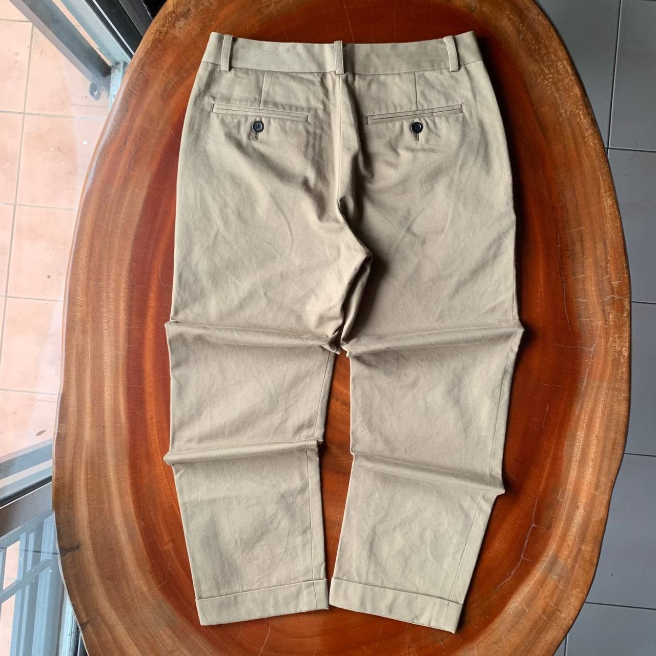 Margaret Howell Margaret Howell MHL Khaki Casual Trousers Pants Size US 30 / EU 46 - 2 Thumbnail