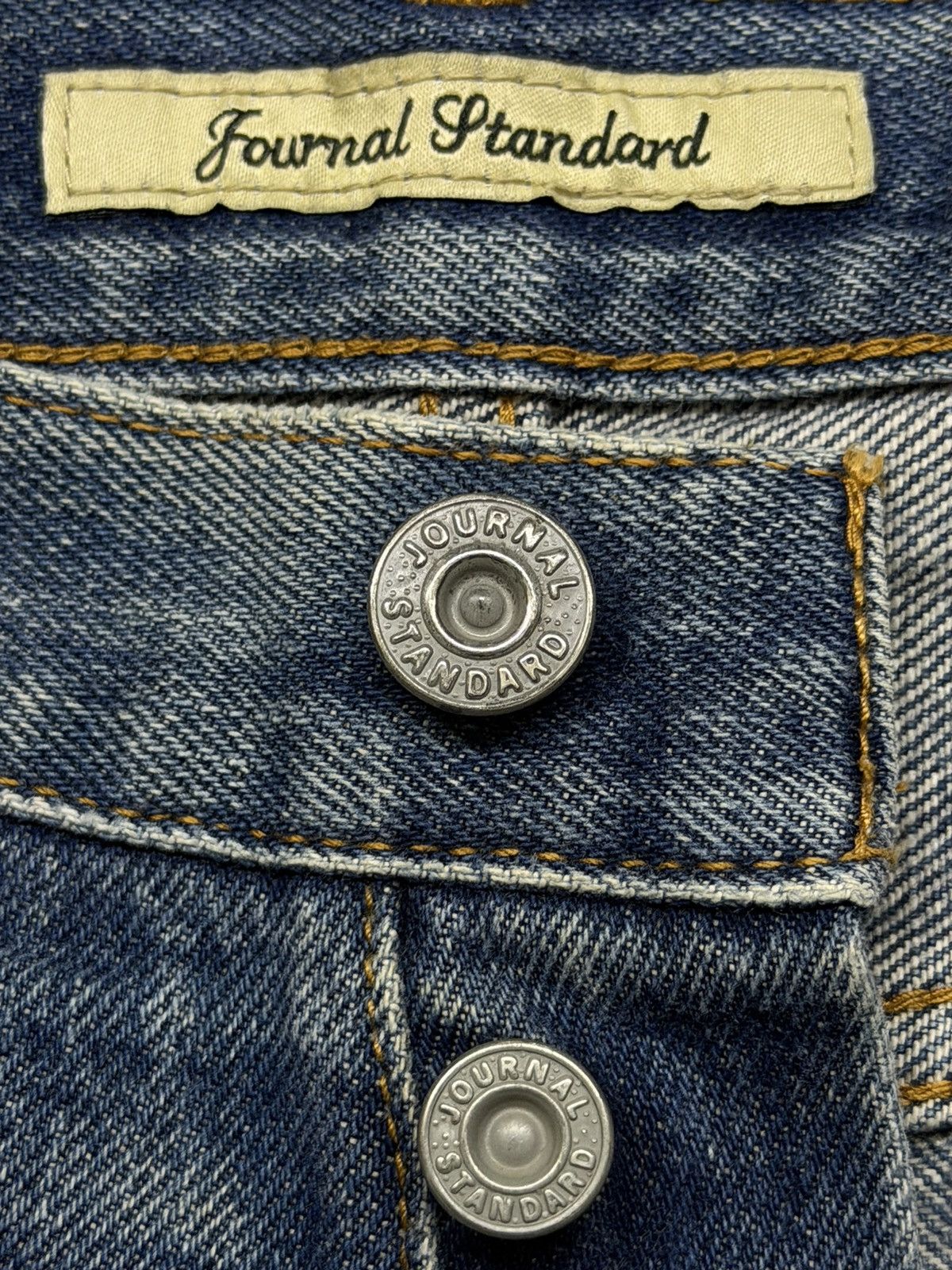 Journal Standard Vintage Journal Standard Co. Japan Selvedge Denim Jeans W32 Size US 32 / EU 48 - 11 Thumbnail