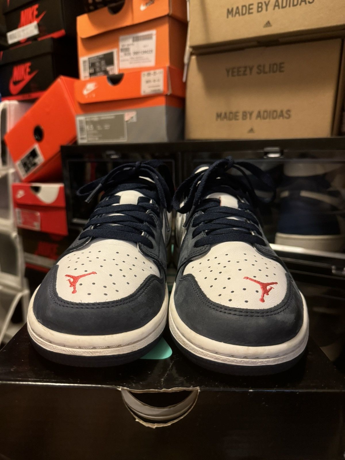 Jordan Brand × Nike Jordan 1 Low Sb Midnight Navy Size US 8 / EU 41 - 2 Thumbnail