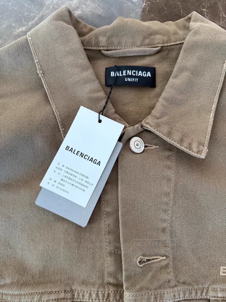 Balenciaga Balenciaga Denim Jacket Size US XS / EU 42 / 0 - 2 Thumbnail