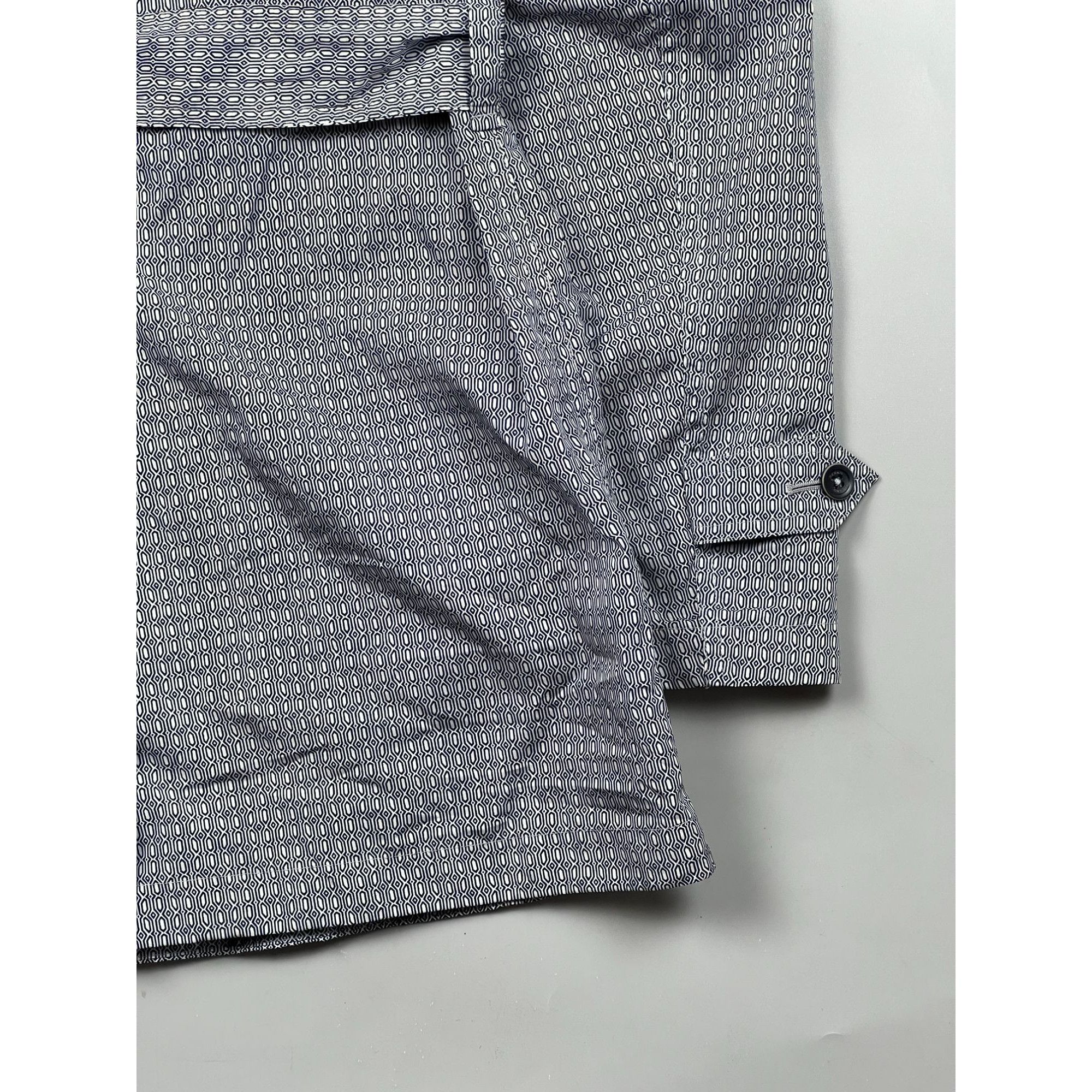Herno Herno Patterned Nylon Trench Coat (Y0720) Size US S / EU 44-46 / 1 - 11 Thumbnail