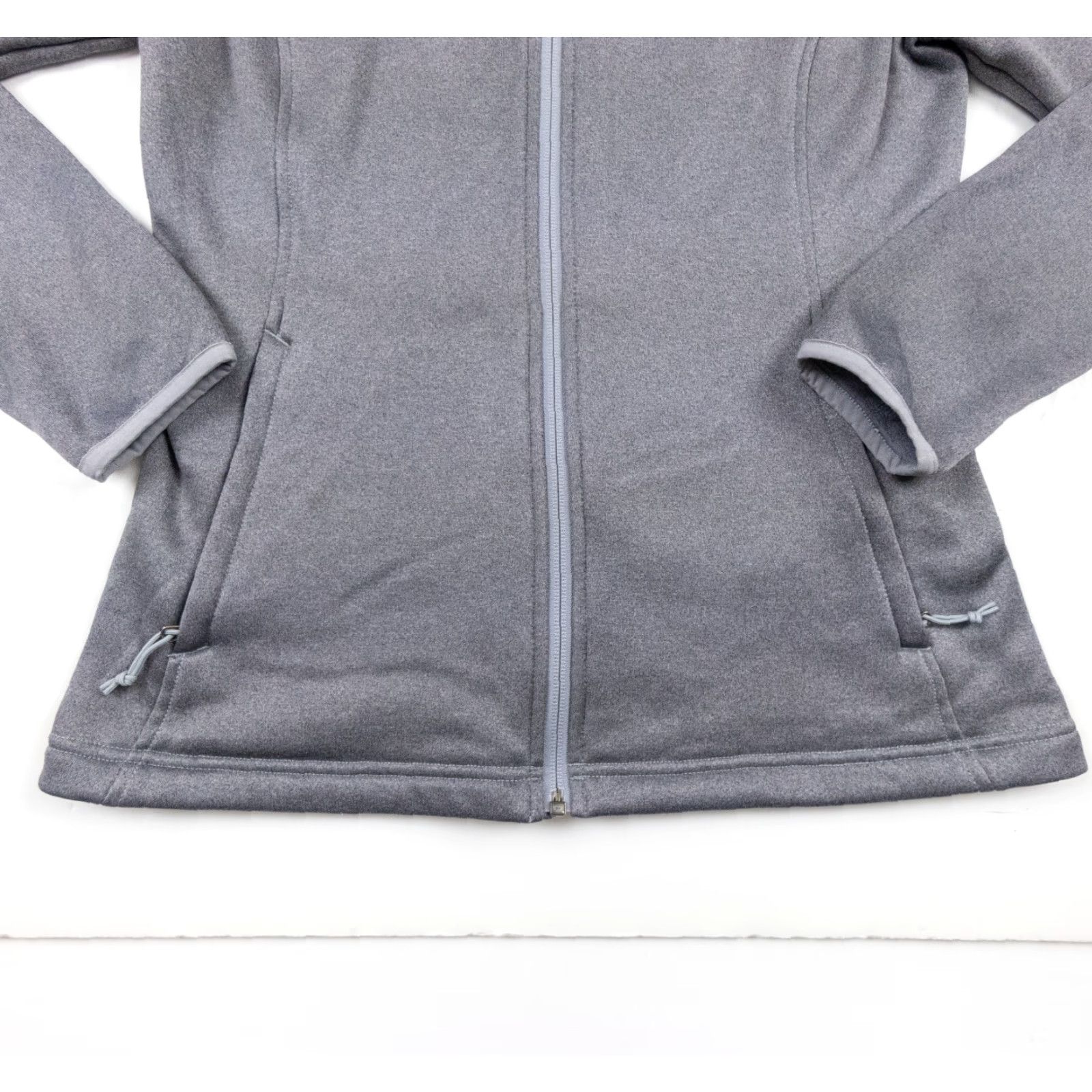 The North Face The North Face Jacket Women Medium Gray Skyline Fleece Full Zip Casual Outdoor Embroidered Logo Womens Size M / US 6-8 / IT 42-44 - 4 Thumbnail