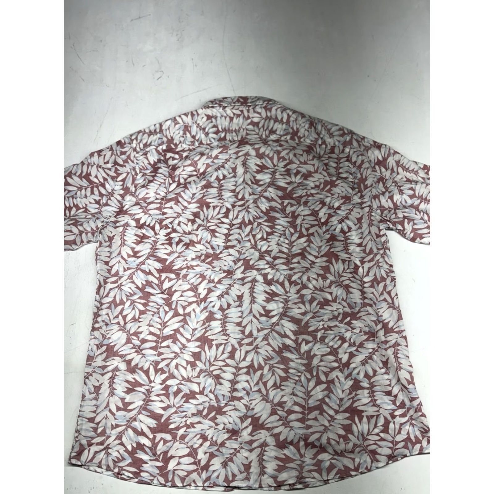 Faherty Faherty Playa Shirt Hawaiian Floral Botanical White Red Cotton Button Down XXL Size US XXL / EU 58 / 5 - 7 Thumbnail