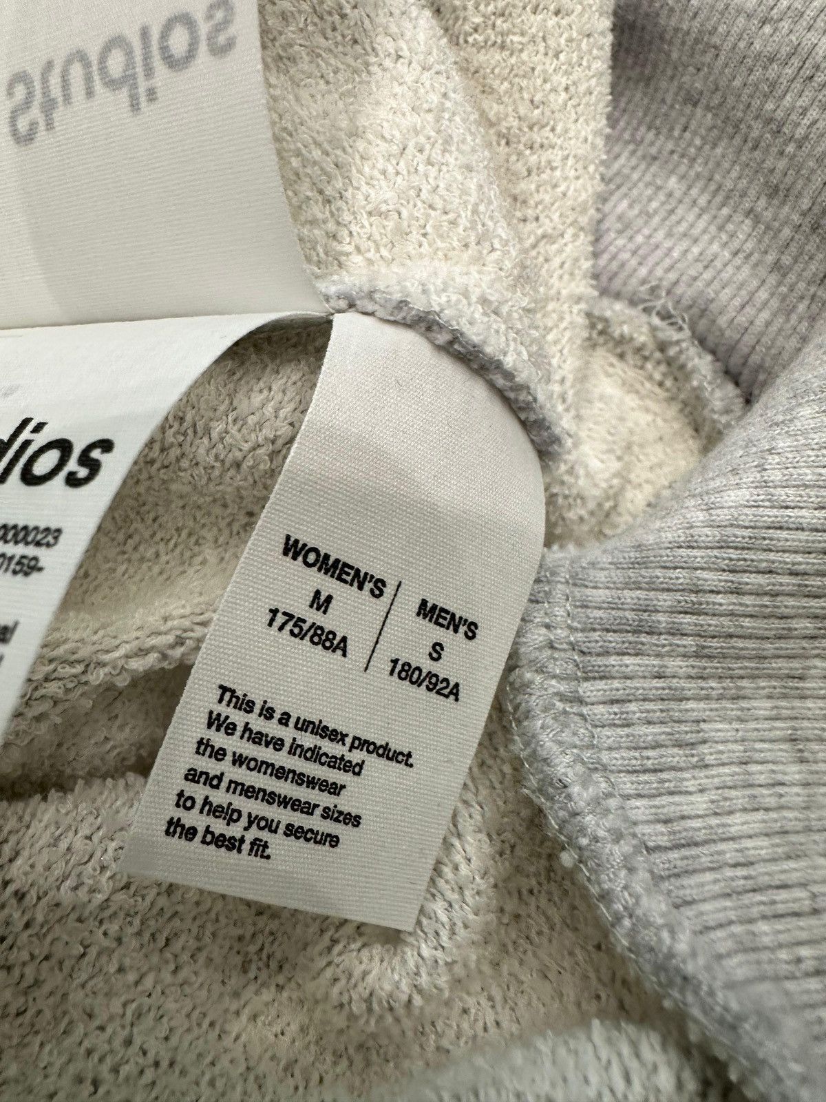 Acne Studios ACNE STUDIOS - Logo Hooded Sweater Pale Grey Size US S / EU 44-46 / 1 - 4 Thumbnail