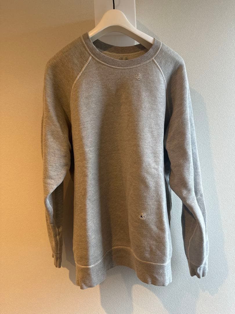 A.PRESSE A.PRESSE Vintage-style Pullover Sweatshirt Beige 2 Size US M / EU 48-50 / 2 - 1 Thumbnail