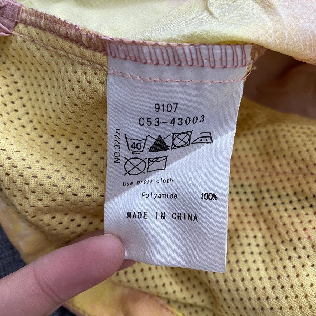 Anime ANIMA Overprint Design Yellow Hooded Windbreaker Light Size S / US 4 / IT 40 - 6 Thumbnail