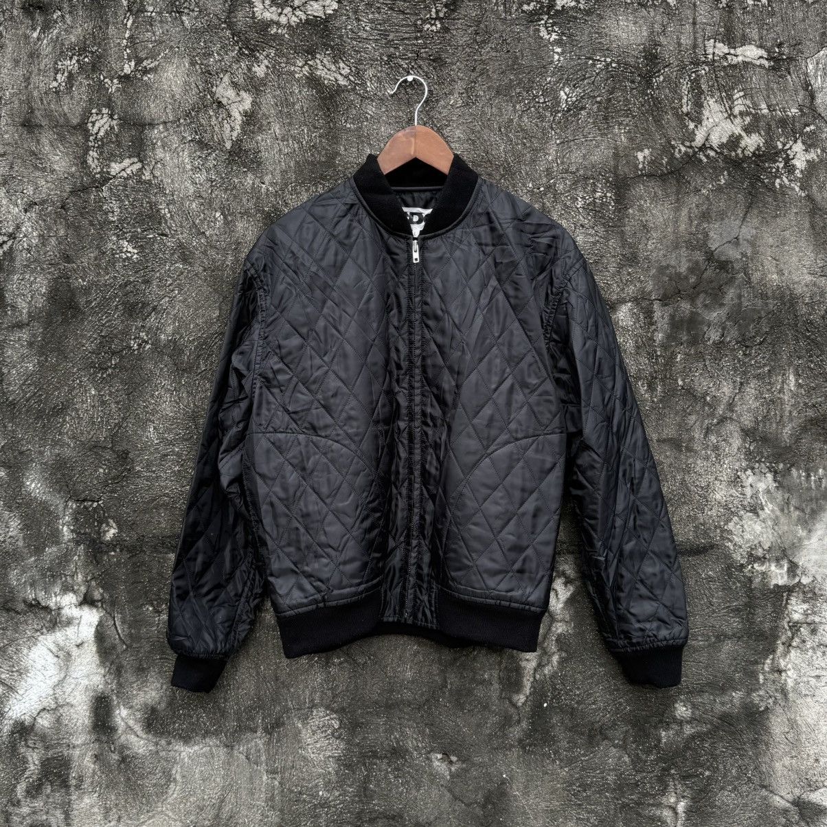 CDG COMME des GARÇONS スタッフブルゾン '84-'85 黒 COMME des GARCONS】84-85 STAFF BLOUSON キルティング (COMME