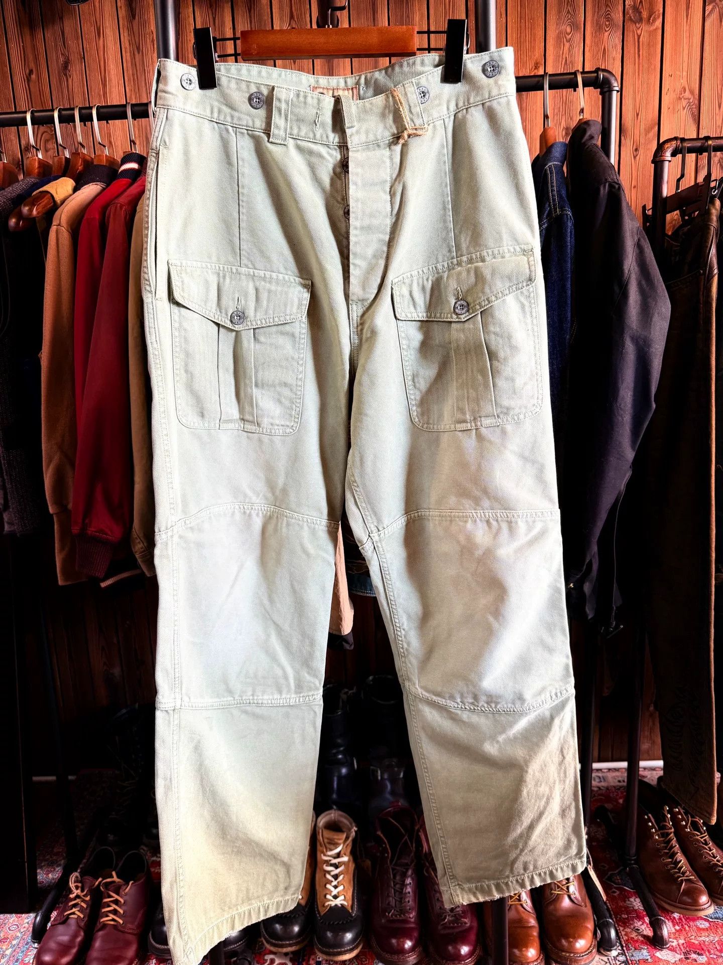 Nigel Cabourn Nigel Cabourn Lybro Work Pants Size US 32 / EU 48 - 1 Thumbnail
