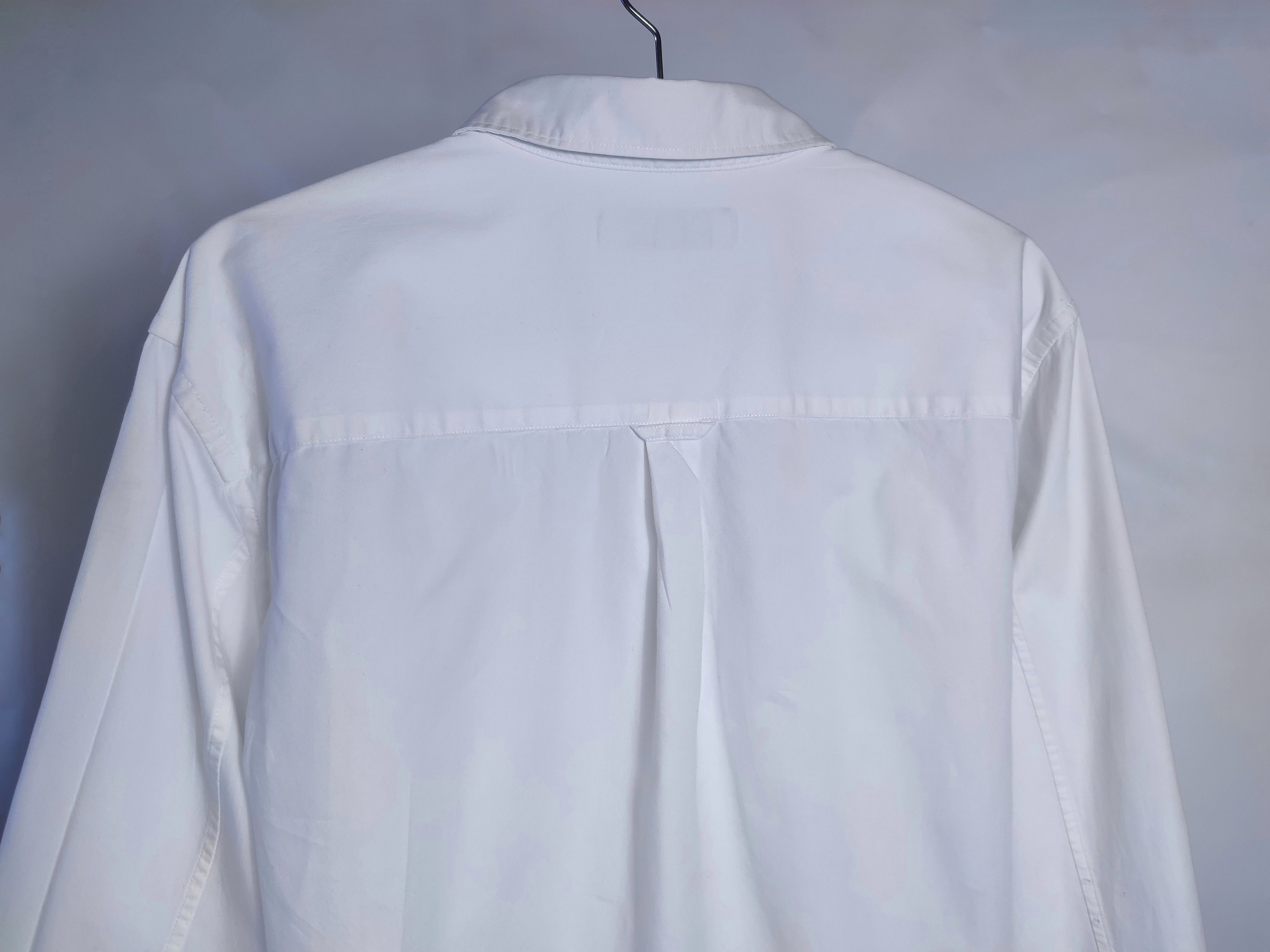 Allsaints AllSaints Redondo Oxford White Button Up Shirt M Size US M / EU 48-50 / 2 - 11 Thumbnail
