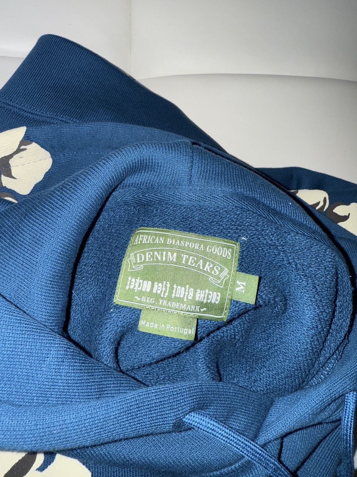 Cactus Plant Flea Market × DENIM TEARS Cactus denim wreath hoodie Size US M / EU 48-50 / 2 - 2 Thumbnail