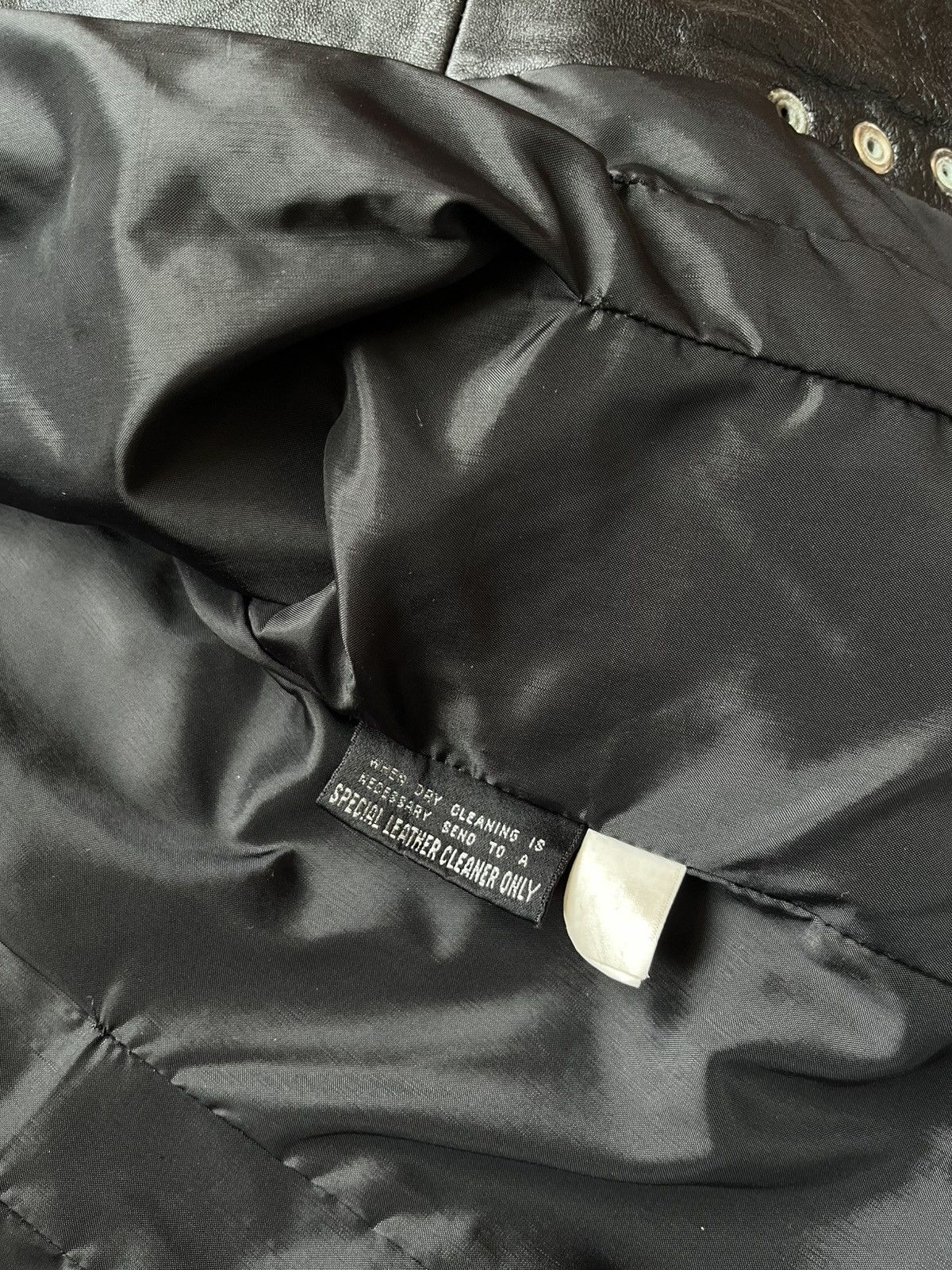 Wilsons Leather Vintage 90s Wilsons Leather y2K Jacket Size L / US 10 / IT 46 - 6 Thumbnail