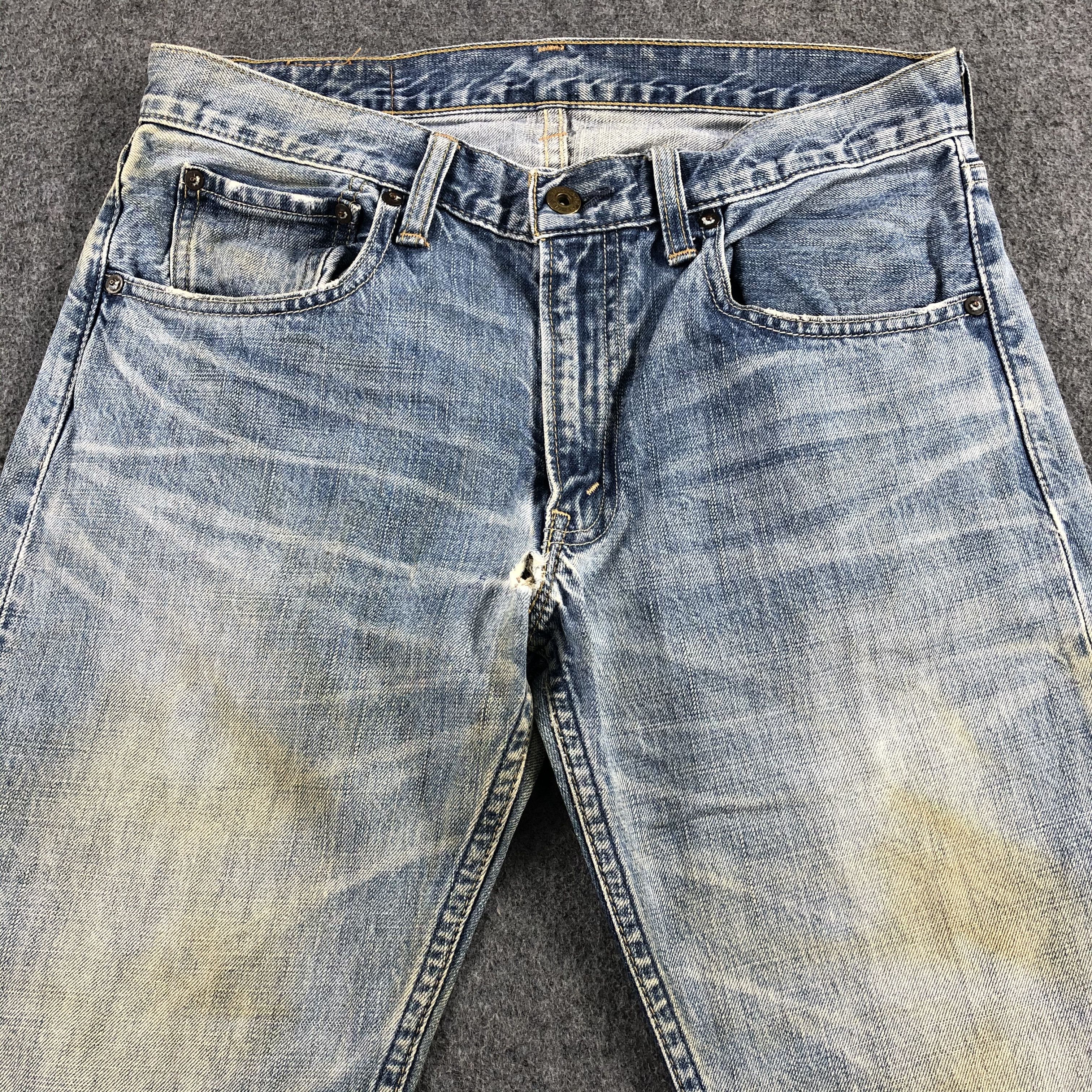 Levi's Vintage 90s Light Wash Levis 506 Jeans-J1917 Size US 32 / EU 48 - 3 Thumbnail