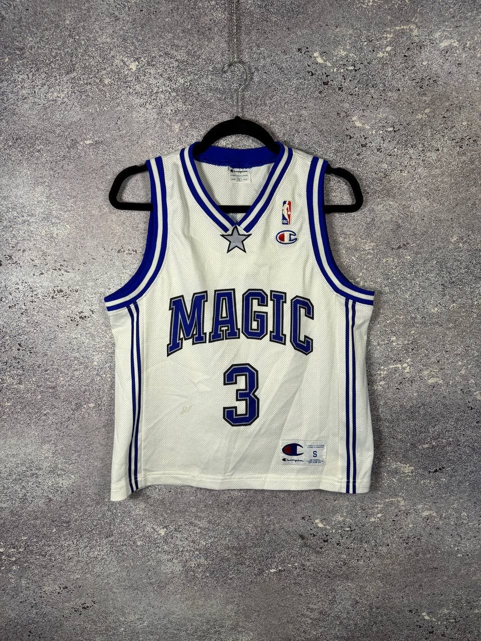 Champion × NBA × Vintage FRANCIS 90's NBA MAGIC #3 Champion Jersey Blokcore Small Size US S / EU 44-46 / 1 - 1 Thumbnail