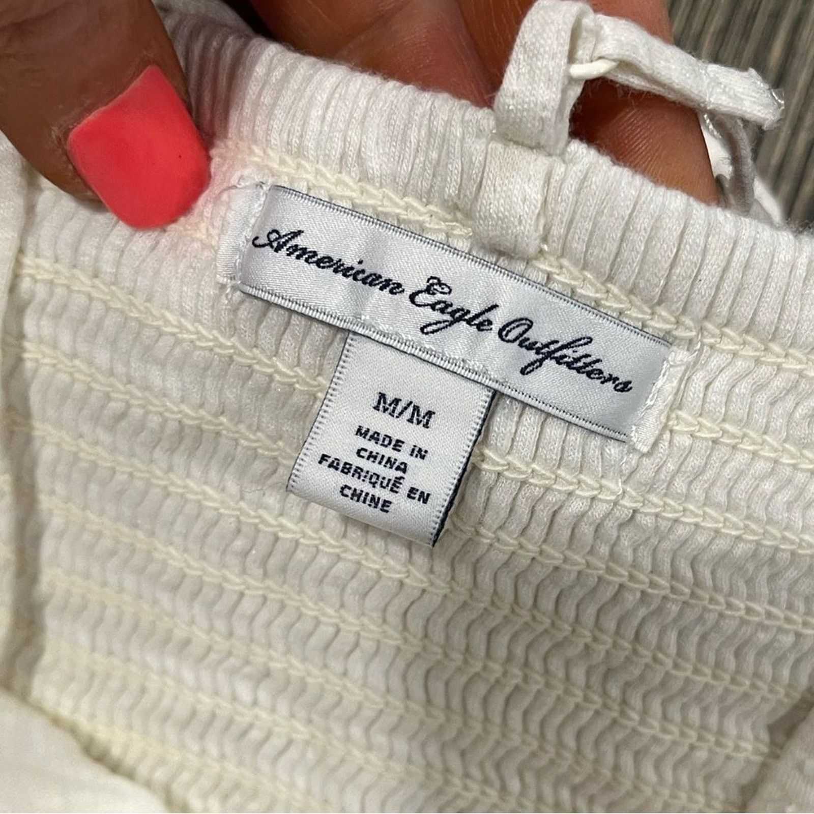 American Eagle Outfitters American Eagle Outfitter Dress Beaded Spaghetti Strap Size M / US 6-8 / IT 42-44 - 4 Thumbnail