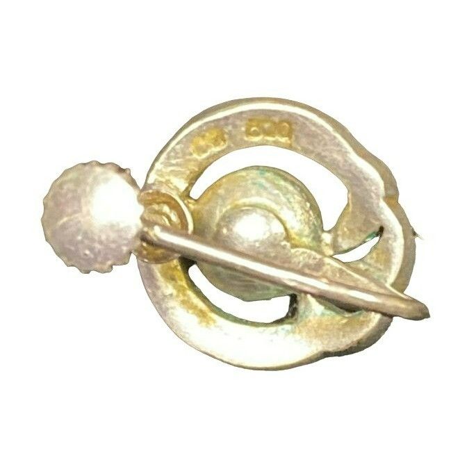 Other Vintage Real Pearl & Sterling Silver Marcasite Art Deco Scre Size ONE SIZE - 3 Thumbnail