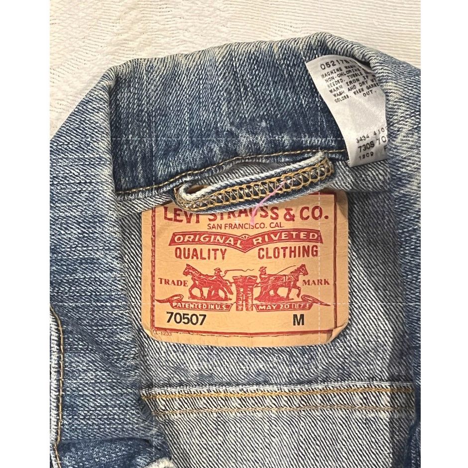 Levi's Levi's Jean 70507 Trucker Jacket Mens M Size US M / EU 48-50 / 2 - 3 Thumbnail