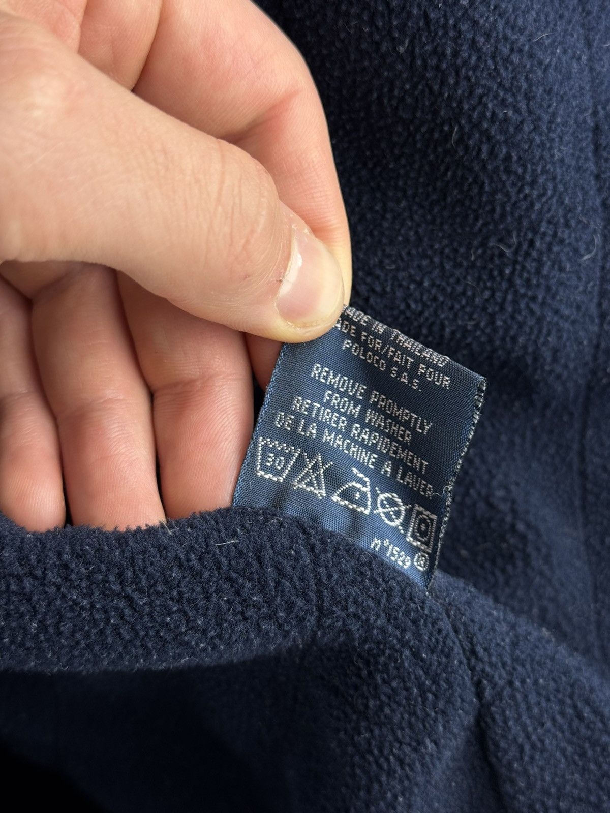 Polo Ralph Lauren Vintage 90s Polo Ralph Lauren Padded Fleece Winter Jacket Size US L / EU 52-54 / 3 - 10 Thumbnail