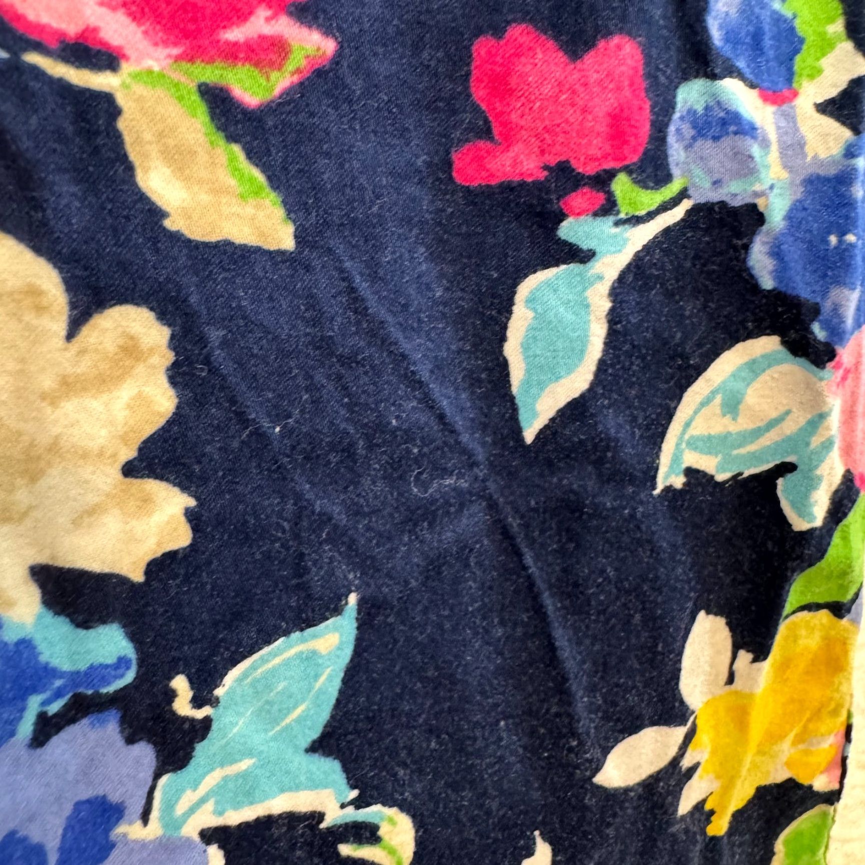 Ralph Lauren Lauren Ralph Lauren Button Top Blouse Large Navy Blue Floral Monogram Shirt Womens L Navy Blue Floral Monogram Button-Up Short Description: None Size L / US 10 / IT 46 - 6 Thumbnail