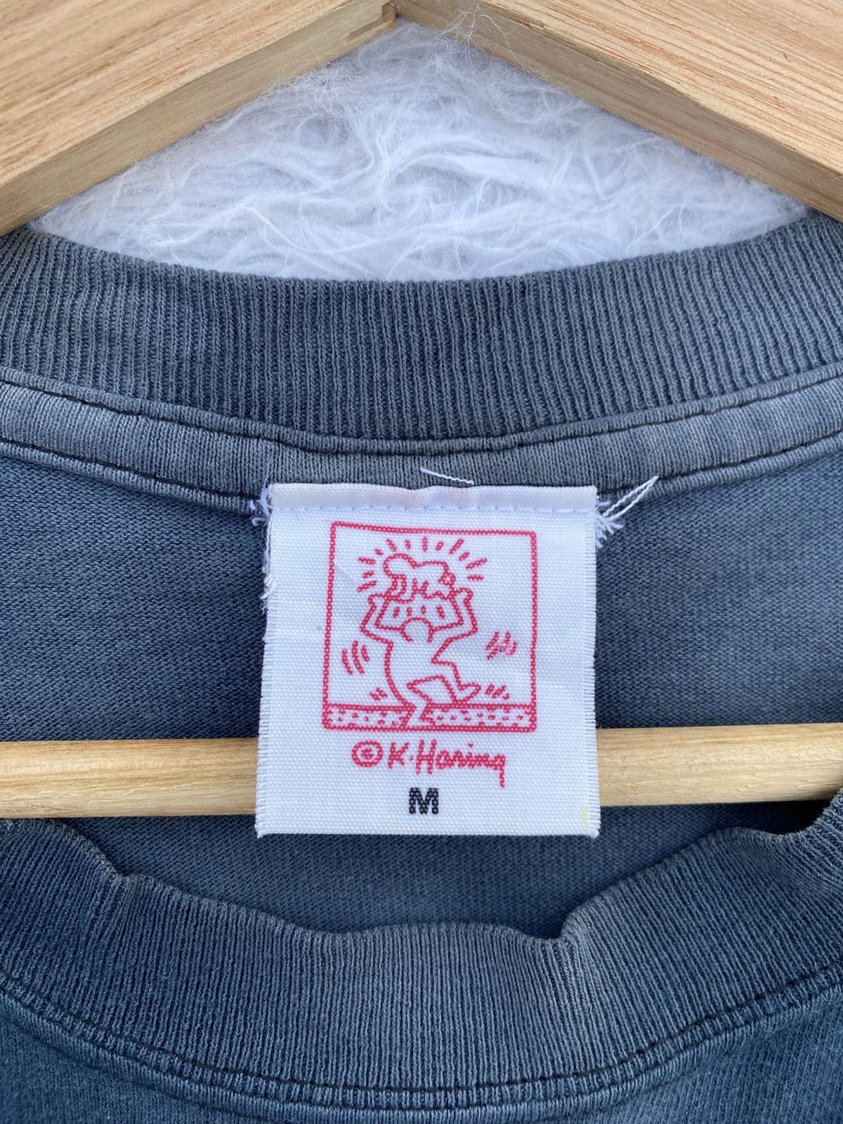 Keith Haring Rare Vintage 90s Keith Haring Pop Art Graphic Tshirt Size US M / EU 48-50 / 2 - 8 Thumbnail