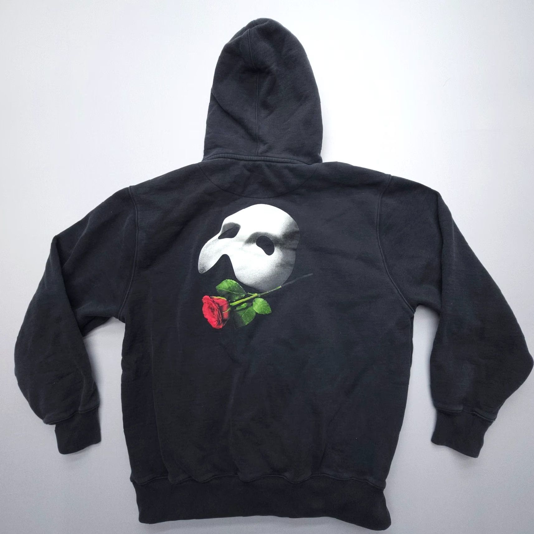 Palace Palace Skateboards Hooded Mens XL Black Phantom Of The Opera Graphic Hoodie Size US XL / EU 56 / 4 - 2 Thumbnail