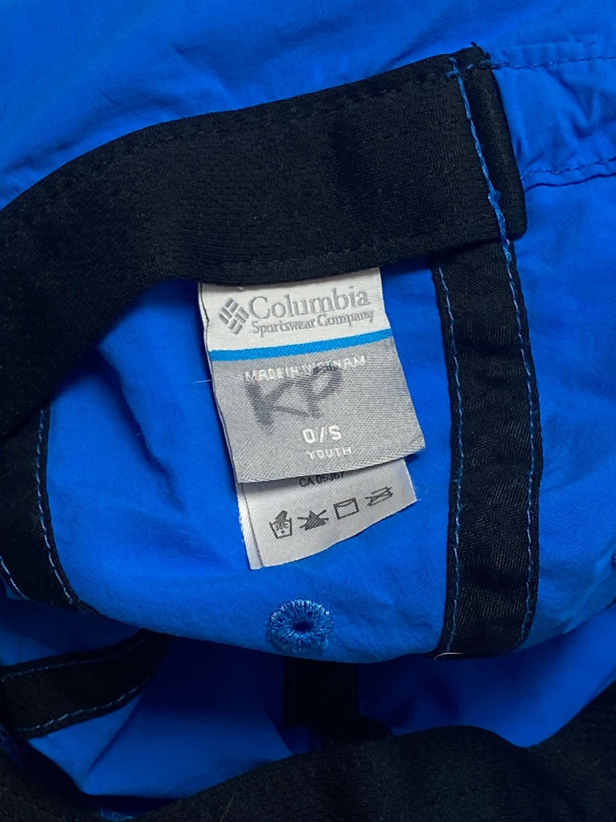 Columbia Vintage COLUMBIA Waterproof Ear Ranch Cap Blue Trekking Hike Size ONE SIZE - 4 Thumbnail
