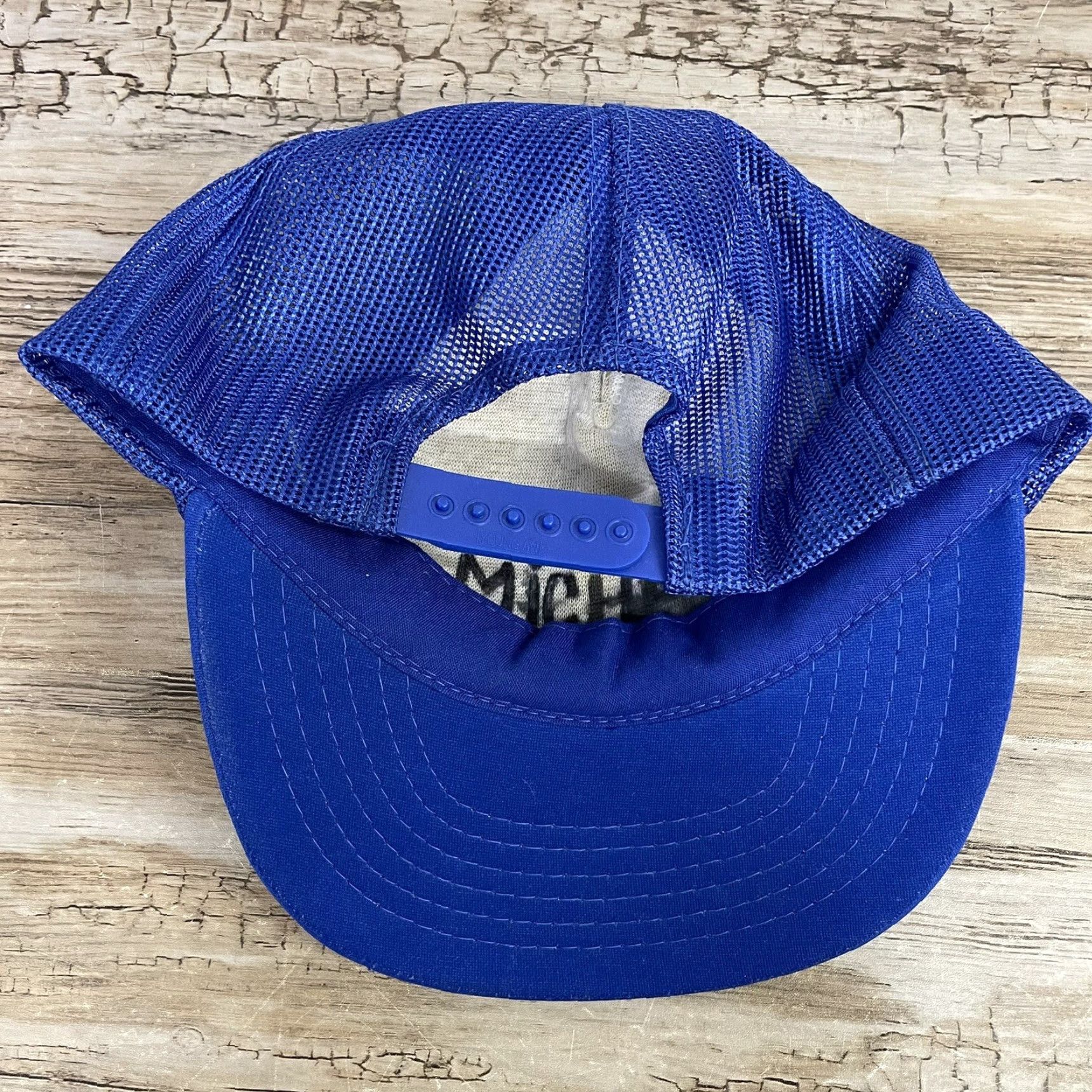 Vintage VTG Snap-Back Crew Sailing Trucker Hat Men One Size Blue Crew Sailor Hat Size ONE SIZE - 3 Thumbnail