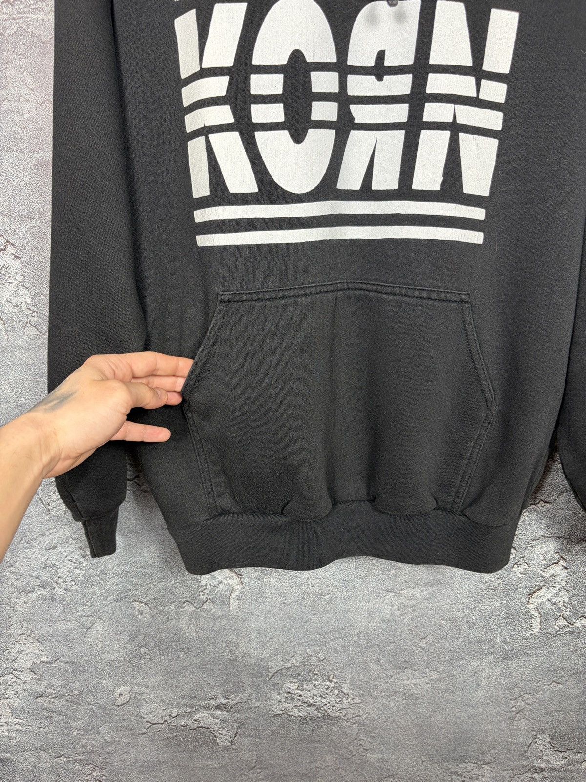 Vintage Vintage Korn Adidas Band Hoodie Size Xl Size US XL / EU 56 / 4 - 6 Thumbnail