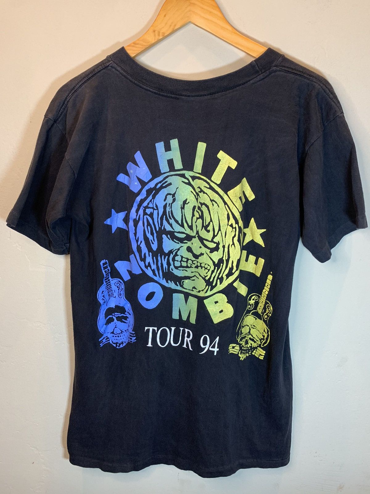 Band Tees *RARE* Vintage White Zombie Devil Music Single Stitch Shirt Size US M / EU 48-50 / 2 - 2 Thumbnail