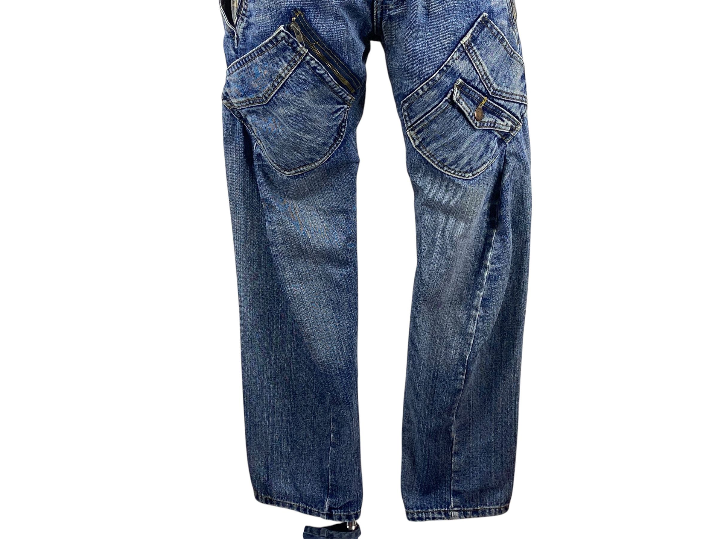Japanese Brand BreathMINt Double-Waist Denim Jeans (Japanese Brand) Size US 31 - 5 Thumbnail
