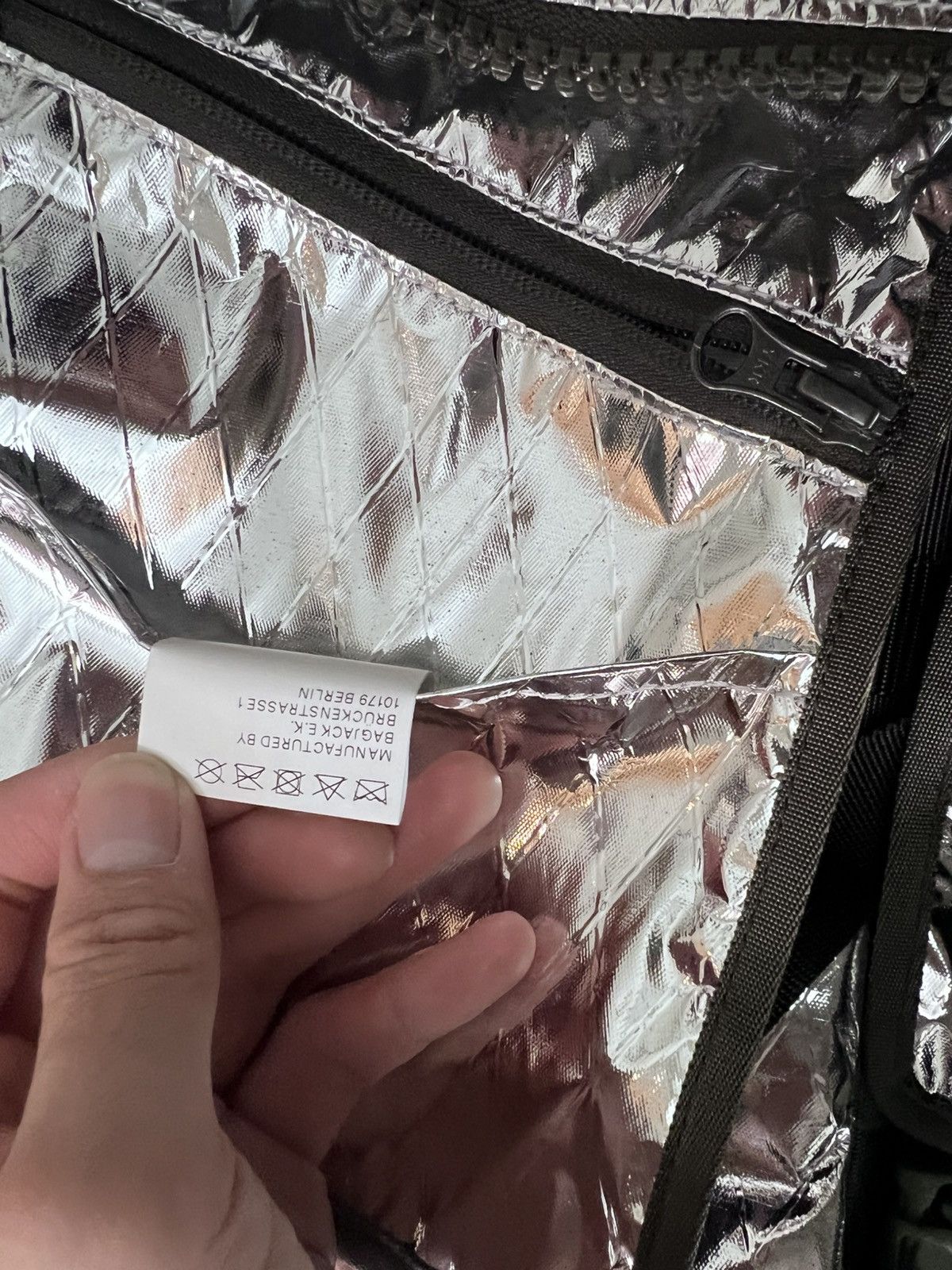 Acronym 3A-3TS & 3A-MZ3 Silver Foil Size ONE SIZE - 11 Thumbnail