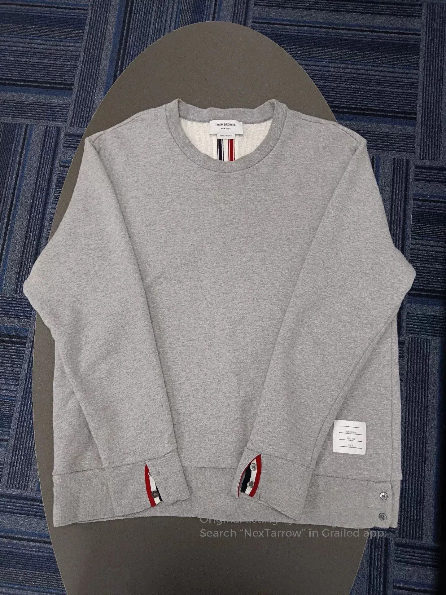 Thom Browne thom browne classic gray crewneck sweatshirt. Size US M / EU 48-50 / 2 - 1 Thumbnail