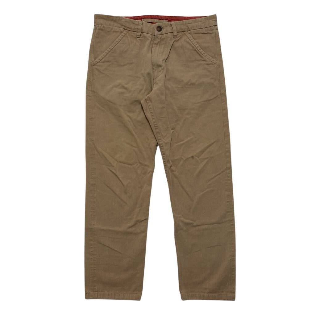 Other Freenote Selvedge Straight Leg Chino Pants Brown Size 33 Size US 33 - 1 Thumbnail
