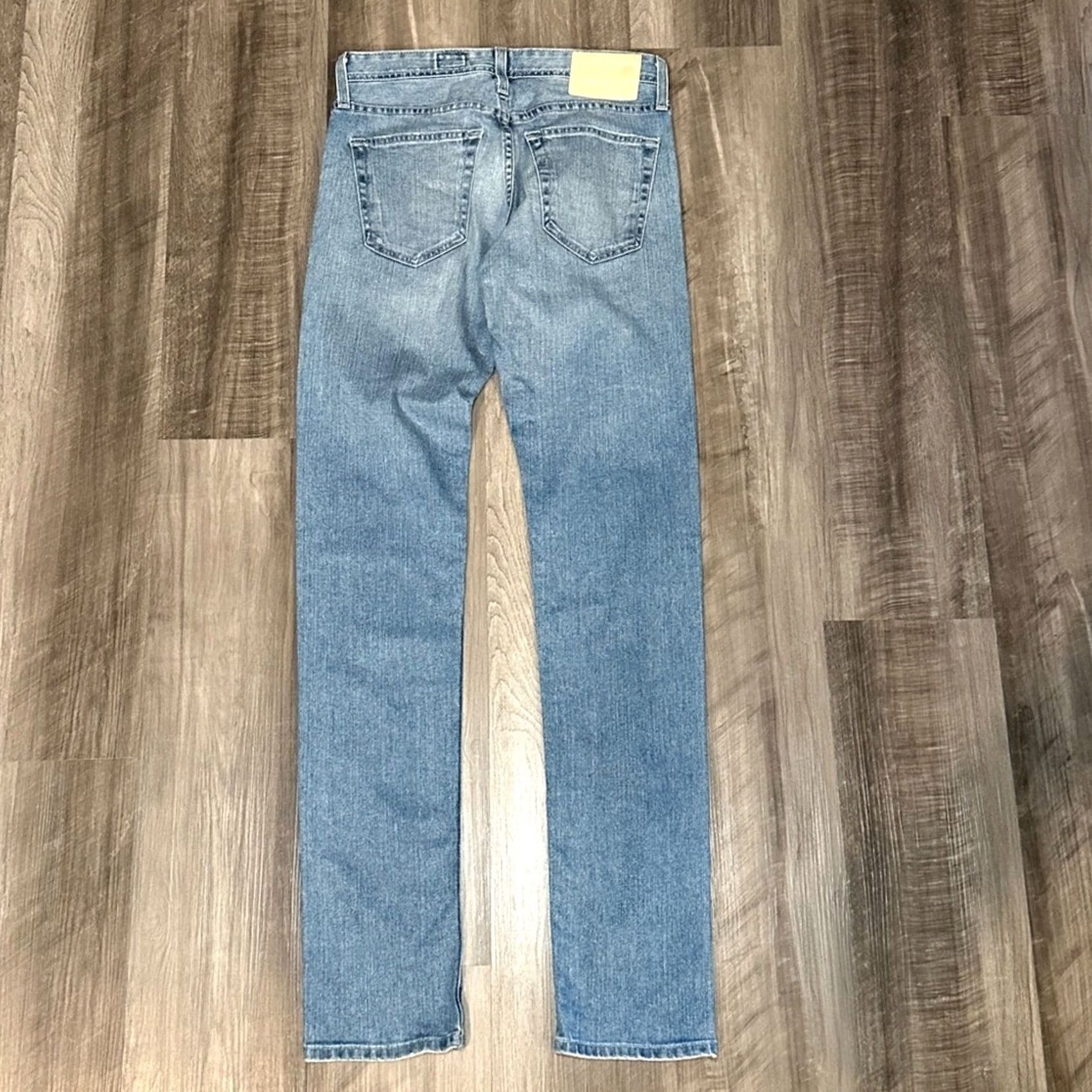 Vintage AG Adriano Goldschmied Tellis Modern Slim Jeans Men 28 Regular Blue 34 Inseam 34 28x34 Size US 28 / EU 44 - 3 Thumbnail