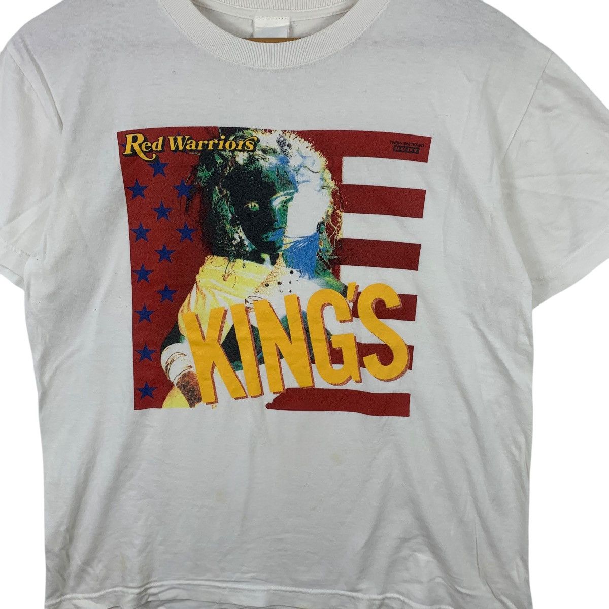Vintage RED WARRIORS KINGS Rock & Roll 30th Anniversary Tee Shirt Size US M / EU 48-50 / 2 - 3 Thumbnail