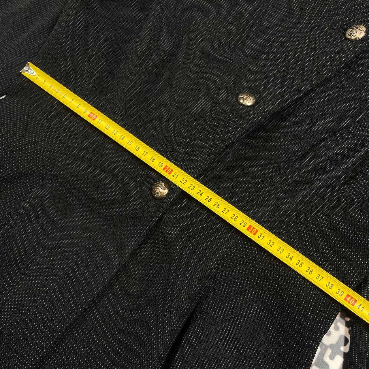 Giorgio Armani Vintage 90s Giorgio Armani Luxury Flared Napoleon Blazer Size M / US 6-8 / IT 42-44 - 21 Thumbnail
