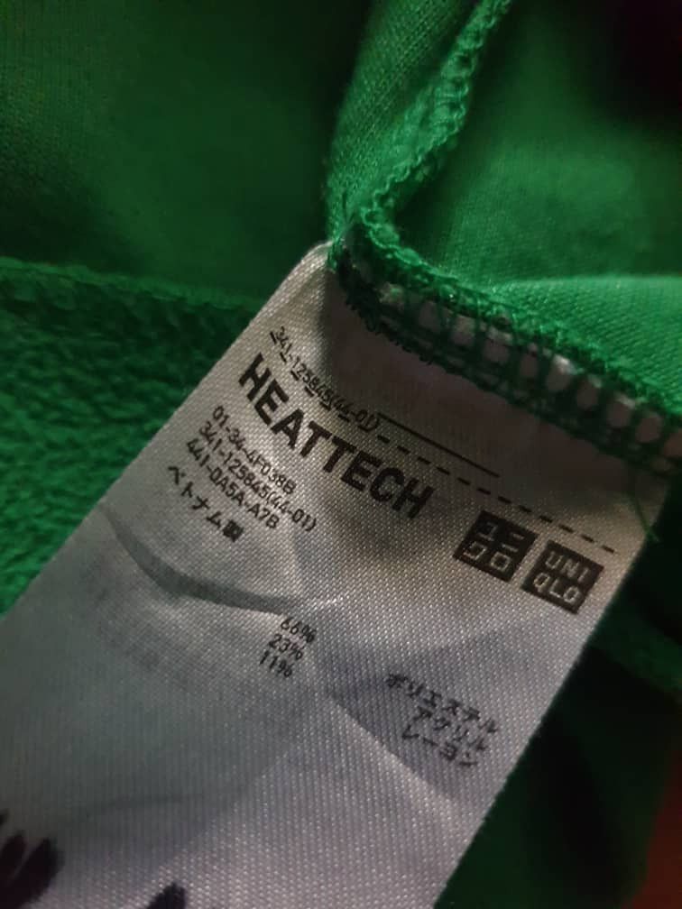Japanese Brand Uniqlo green colour green hoodie sweater Size L / US 10 / IT 46 - 3 Thumbnail