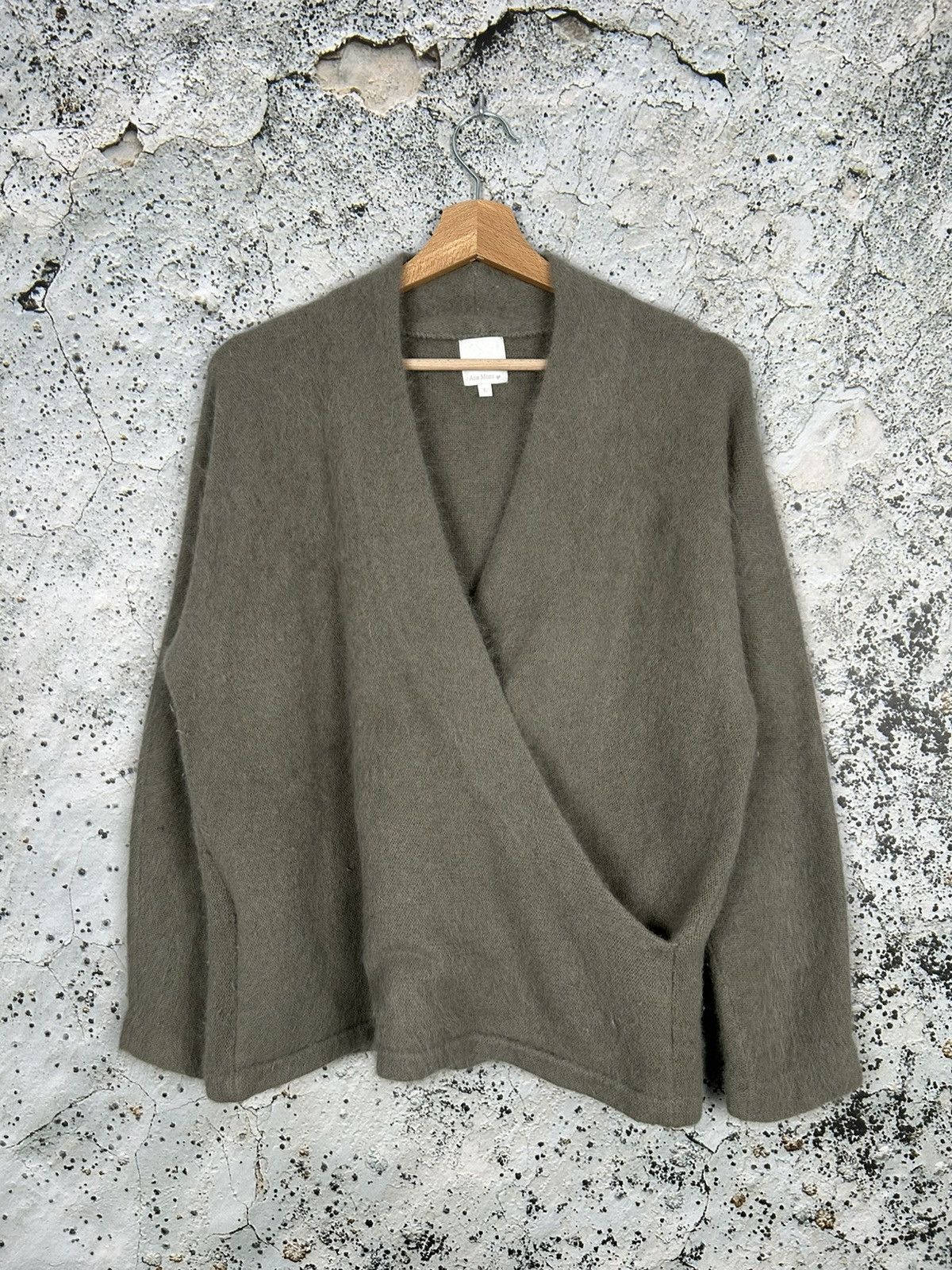 Vintage Angora Wool Sweater Knit Avant Garde Vintage Alternative Size US M / EU 48-50 / 2 - 1 Thumbnail