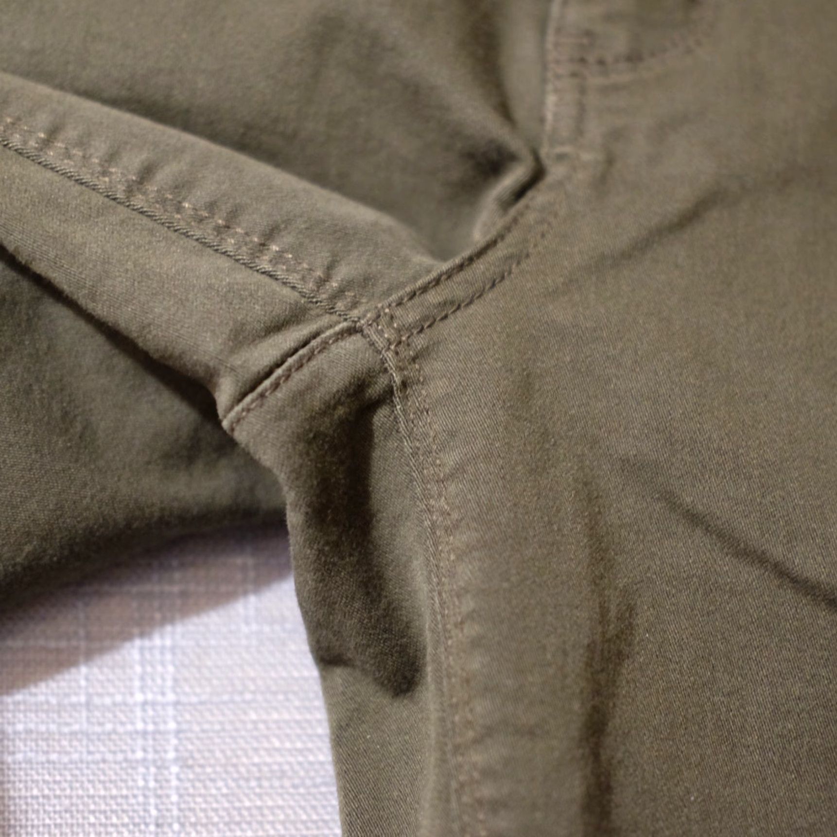 Vintage Democracy Green Jeans Slim Fit Womens 6 Denim Stretch Faux Zip Pockets 4-Pockets Skinny Mid Rise Size 30" / US 8 / IT 44 - 4 Thumbnail