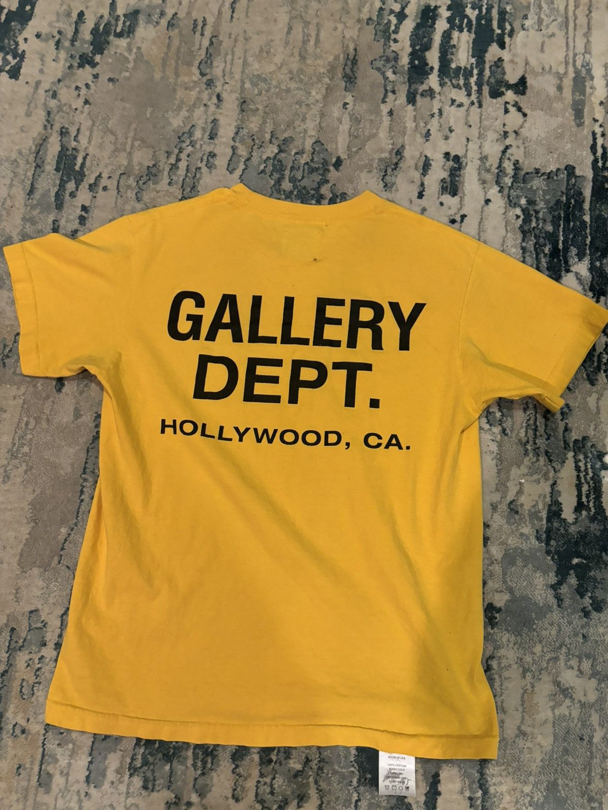 Gallery Dept. Gallery Dept tee Orange/ black Size US S / EU 44-46 / 1 - 6 Thumbnail