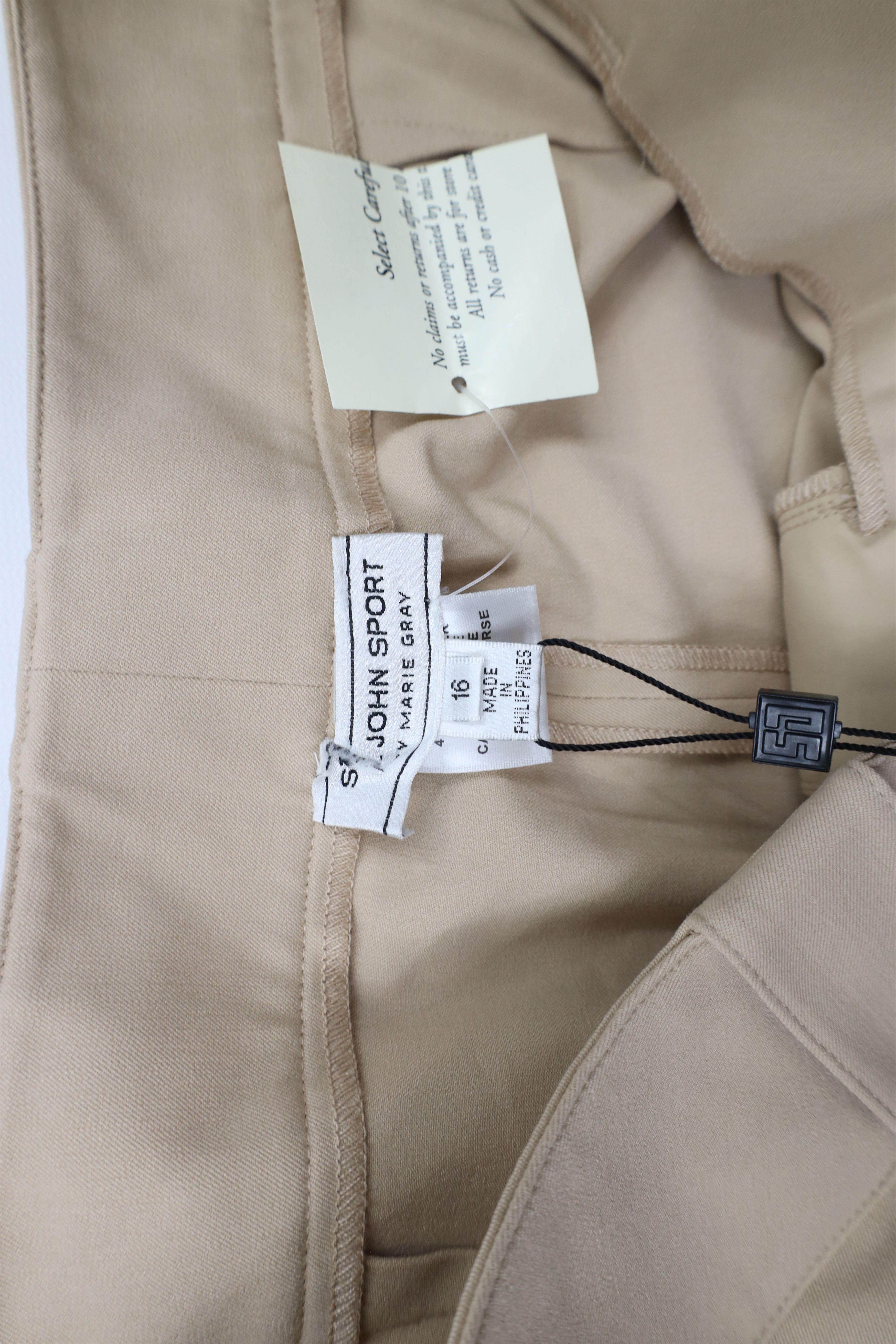 Vintage Deadstock Vintage St John Sport Marie Gray Chino Pants Size 38" / US 16 / IT 52 - 11 Thumbnail