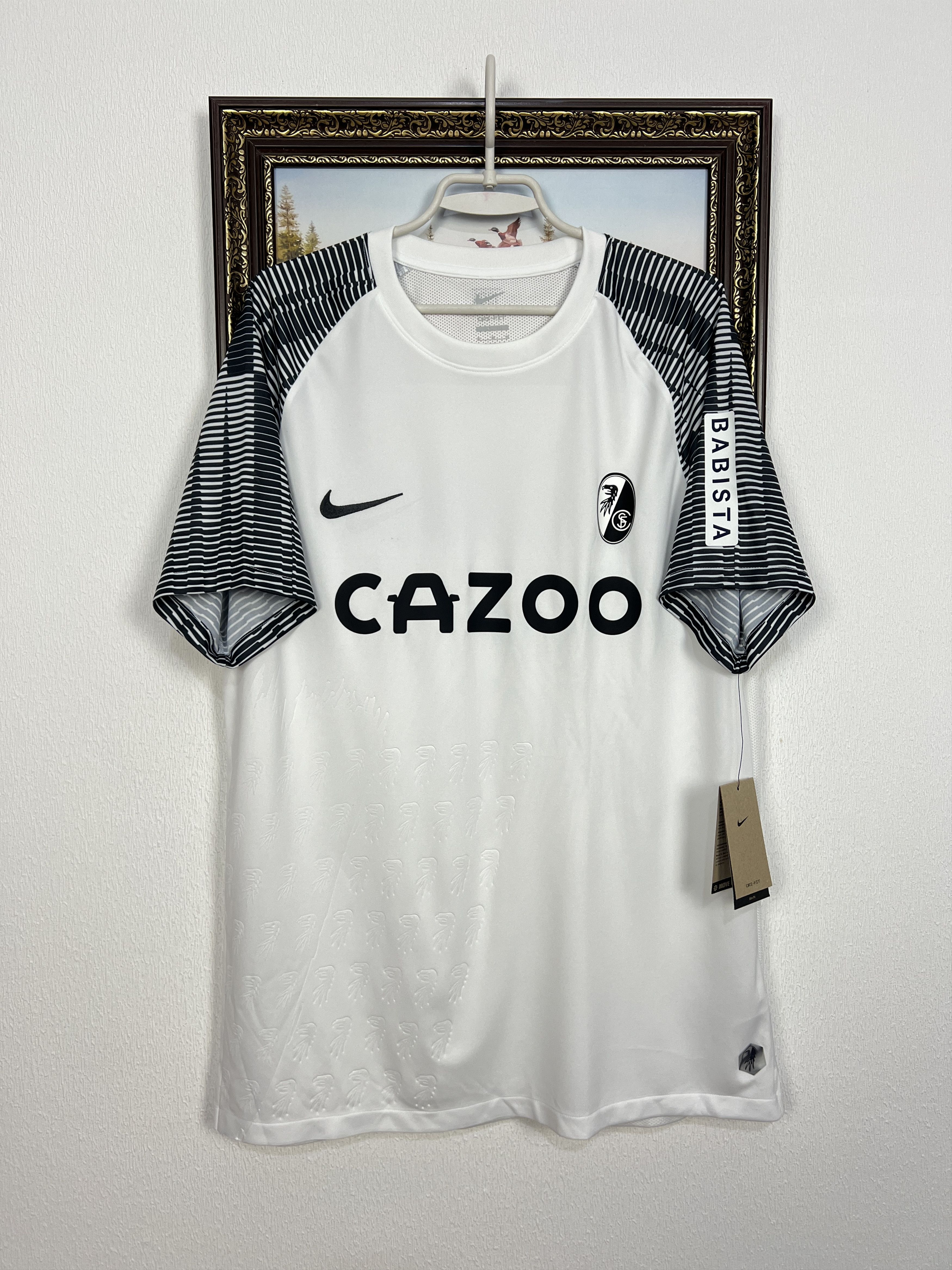 Nike Freiburg Third football shirt 2023 Soccer Nike Jersey Trikot Size US XL / EU 56 / 4 - 1 Thumbnail